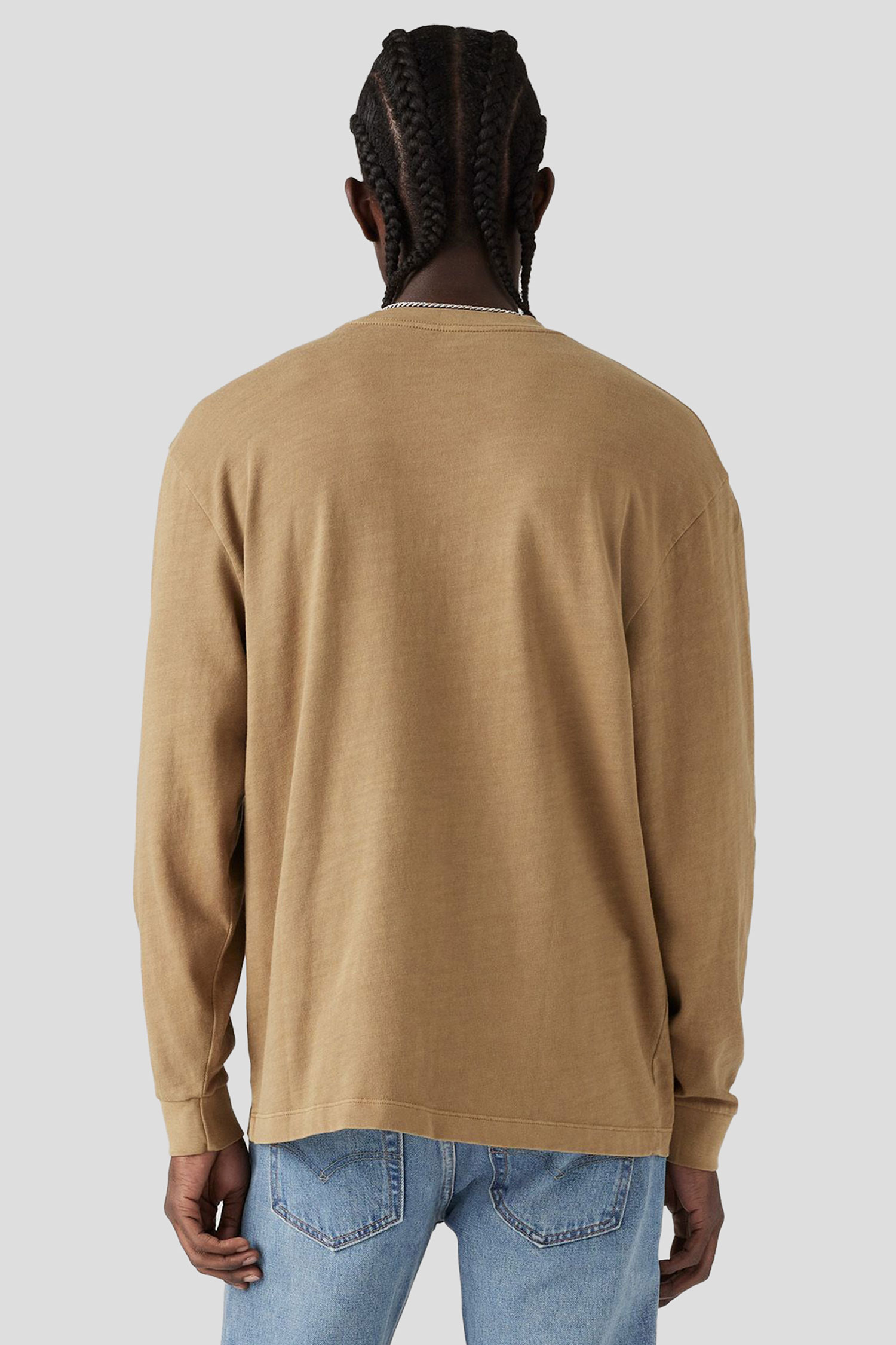 Мужской бежевый лонгслив Levi’s® A9247;0002