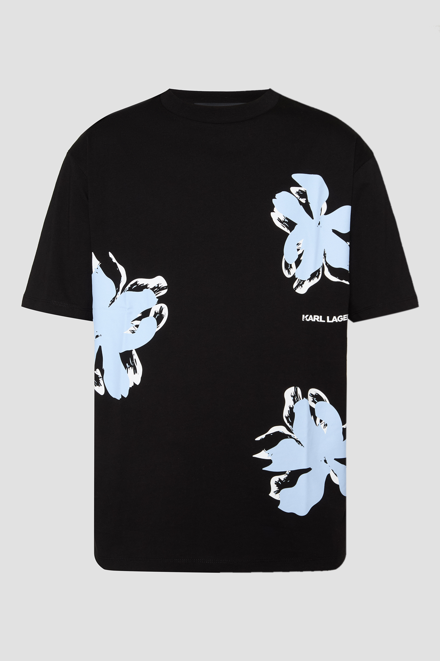 Мужская черная футболка Karl Lagerfeld 552225.755141;990