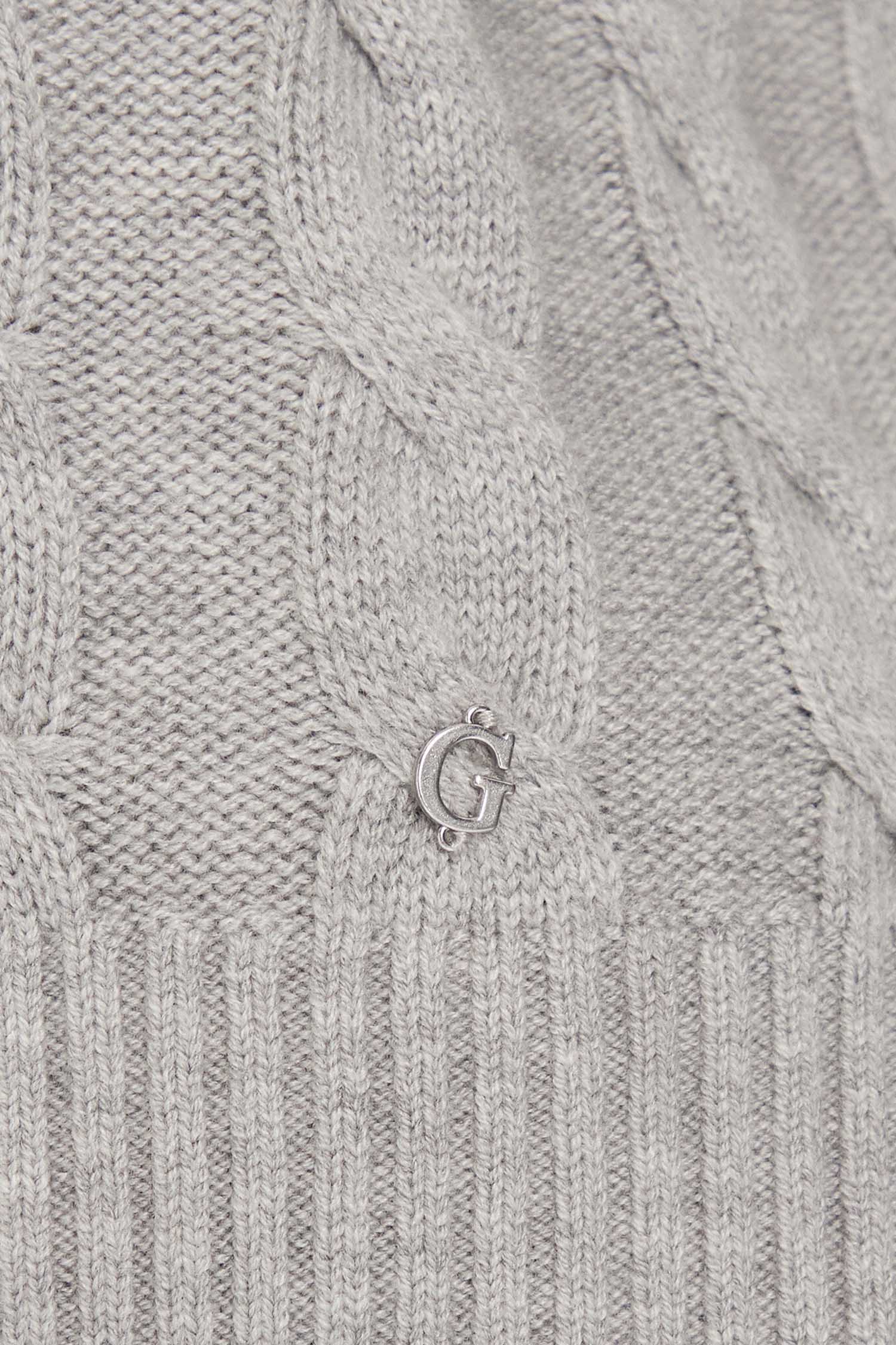 Женский серый гольф Guess W5BR30.Z1192;LMGY