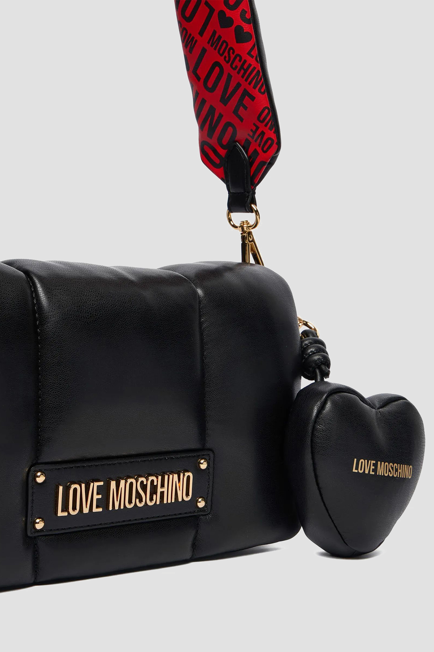 Женская черная сумка Moschino JC4318PP0N.KM1;00A
