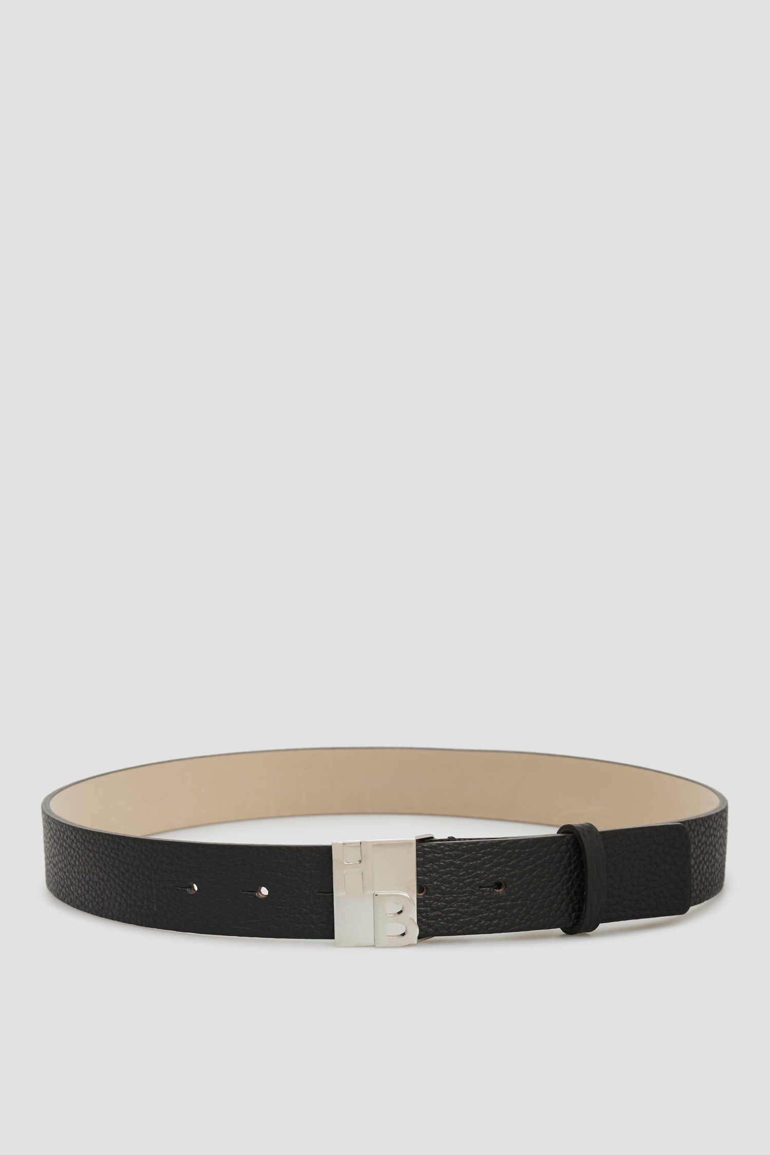 Жіночий чорний шкіряний ремінь BOSS 50455830;001