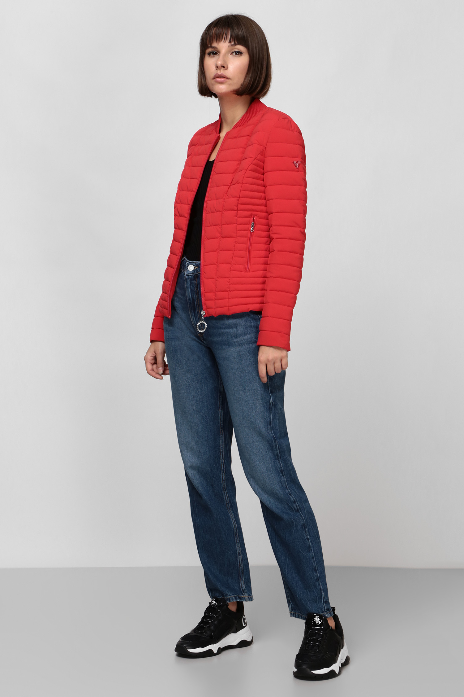 Женская красная куртка Guess W0YL81.WCOG0;G512