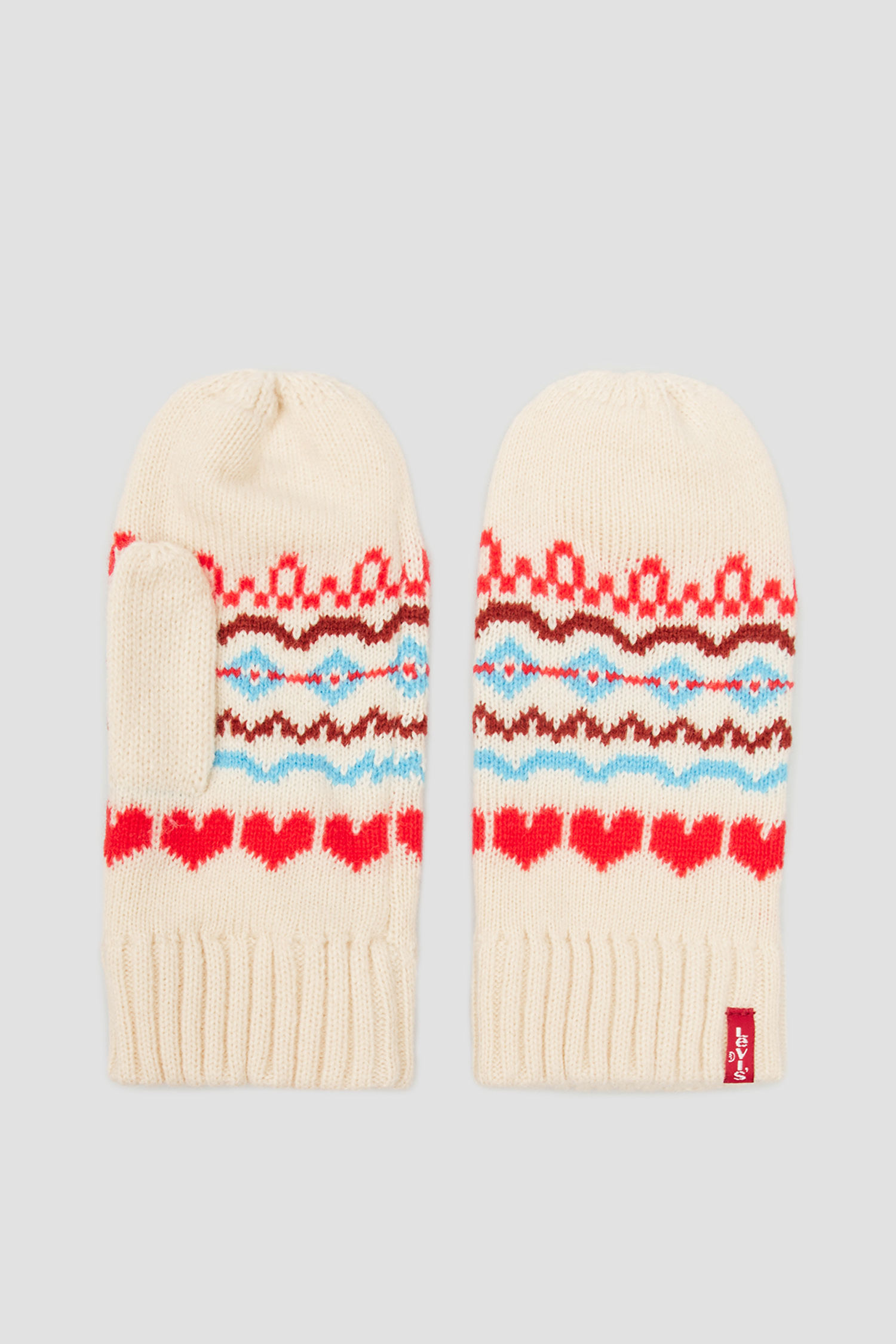 Белые рукавицы для девушек Levi’s® 233800;11.72