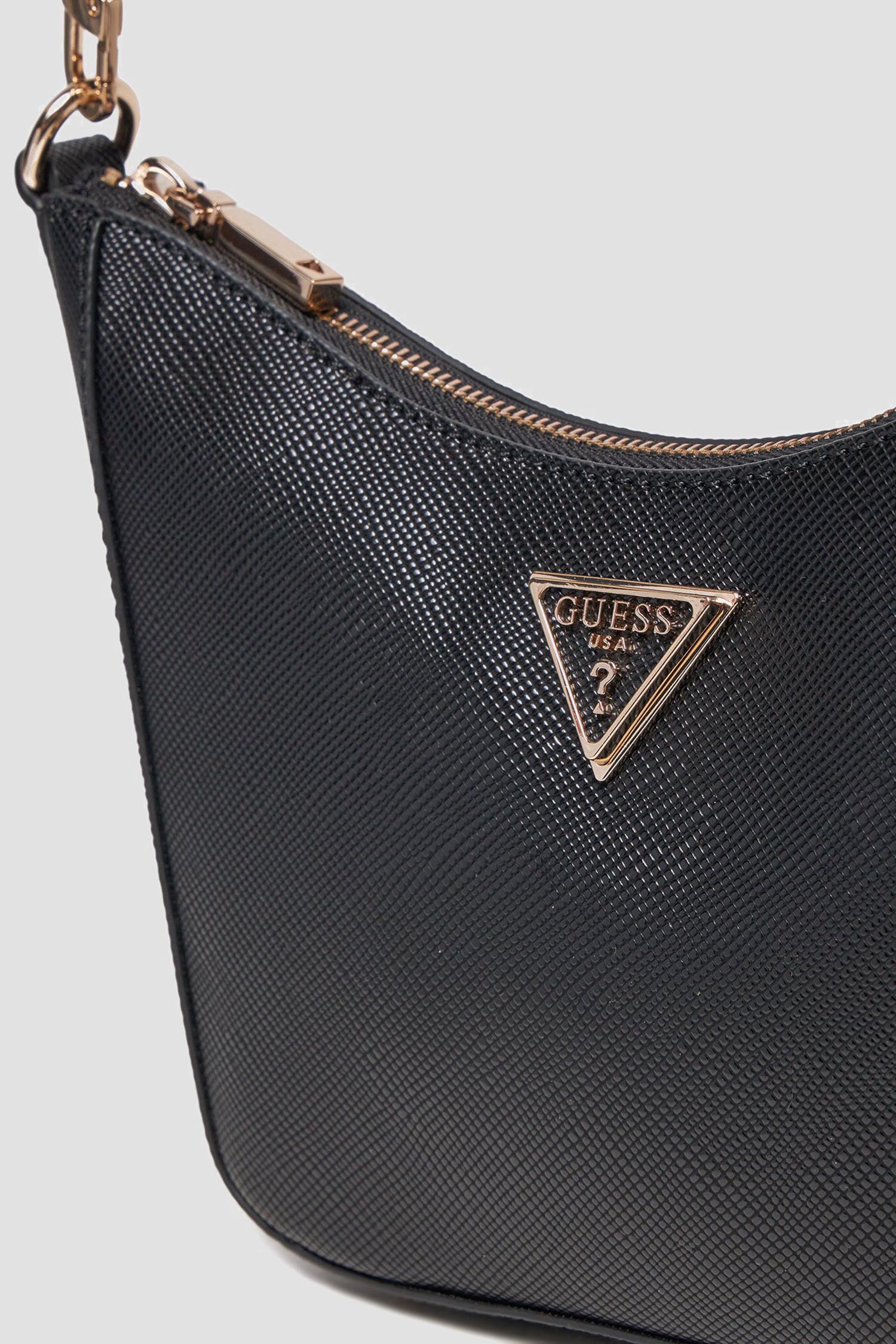 Женская черная сумка Guess HWEZG9.51218;BLA