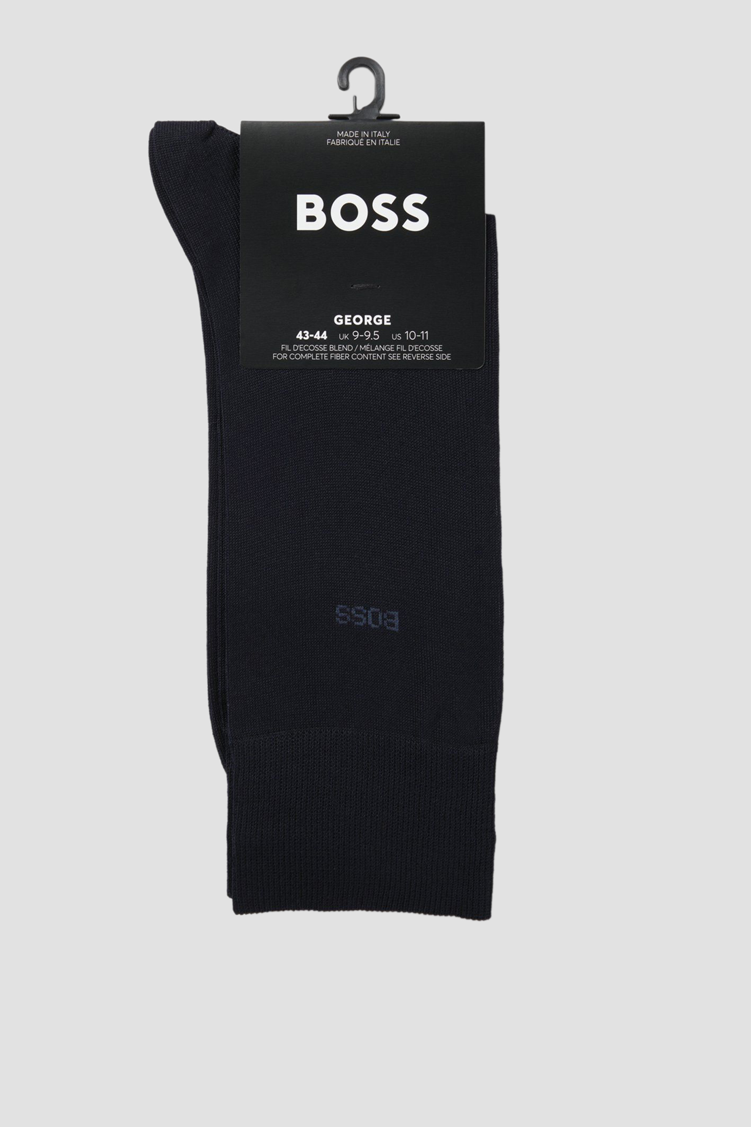 Чоловічі темно-сині шкарпетки BOSS 50469837;401