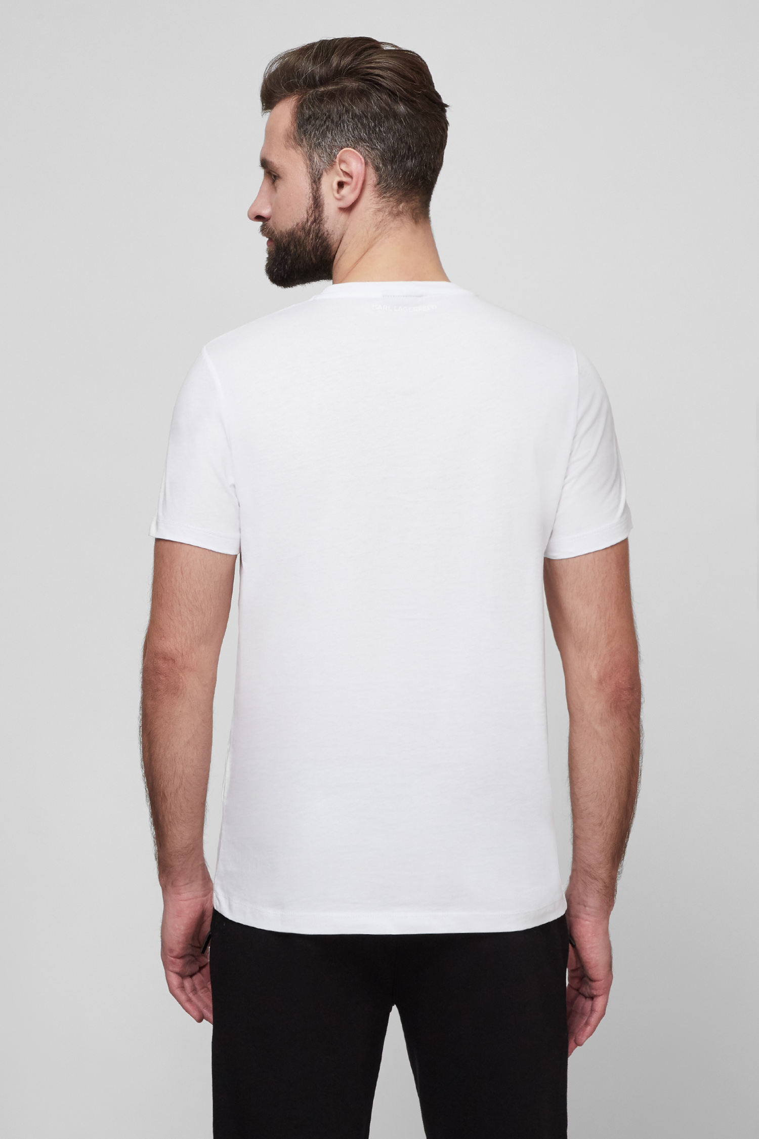 Чоловіча біла футболка Karl Lagerfeld 511224.755090;10