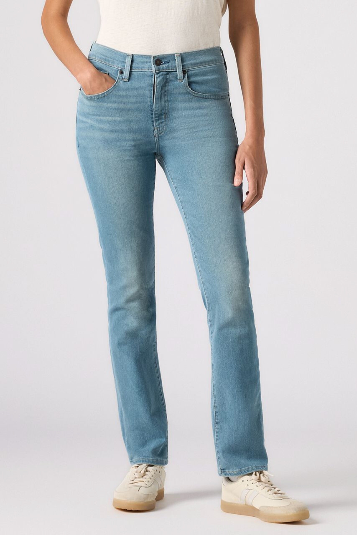 Жіночі блакитні джинси 724™ Levi’s® 18883;0340