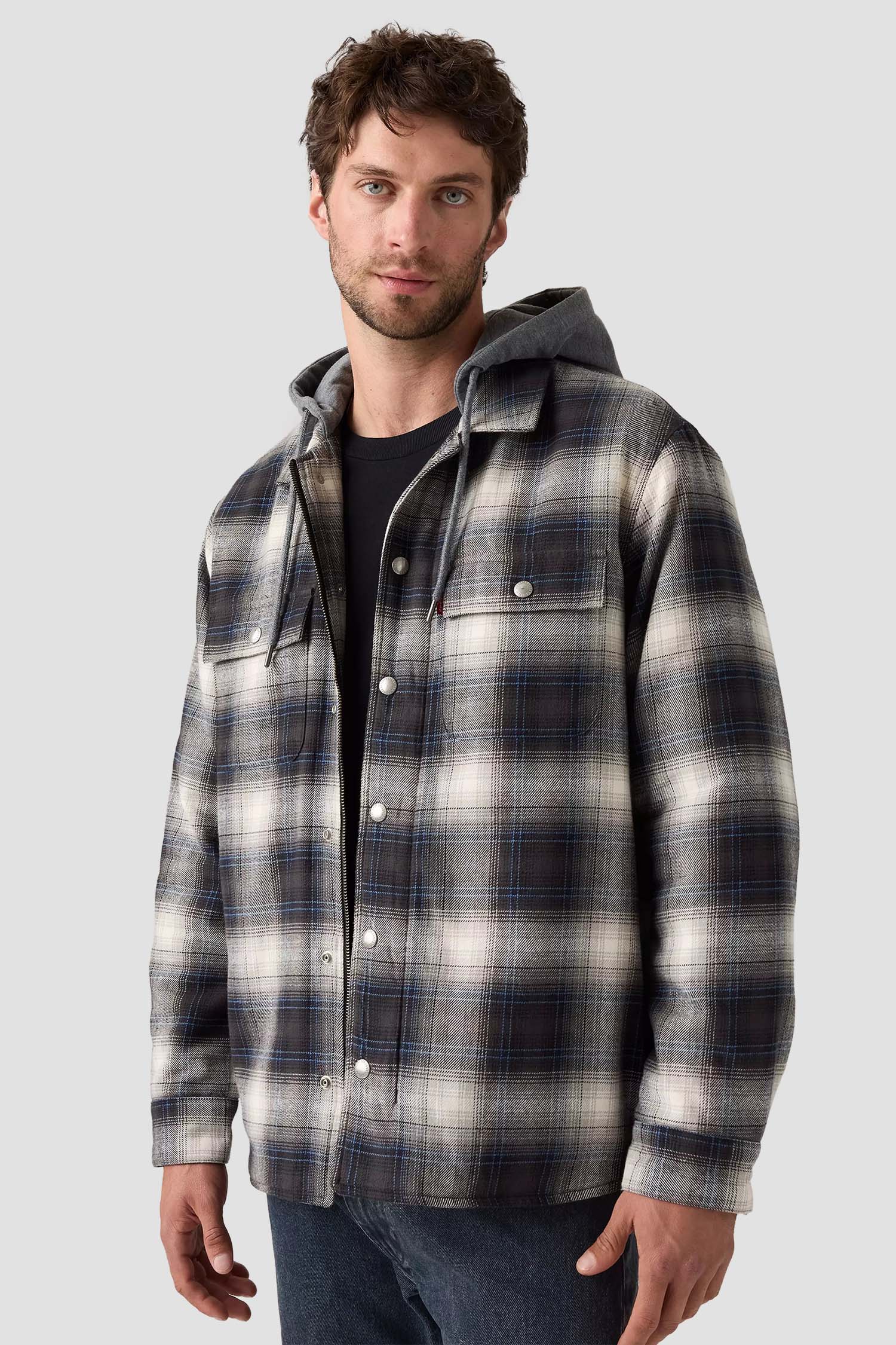 Мужская рубашка-пальто в клетку Levi’s® 003AZ;0002