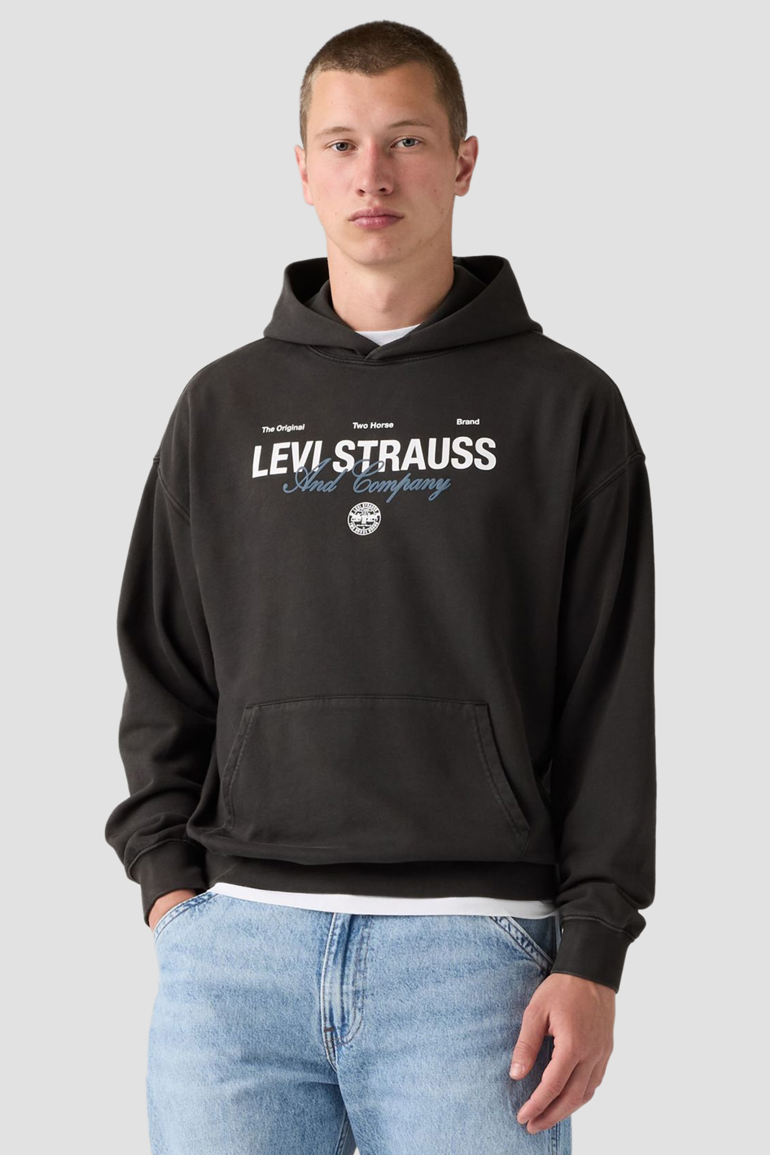 Мужское черное худи Levi’s® 0065D;0002