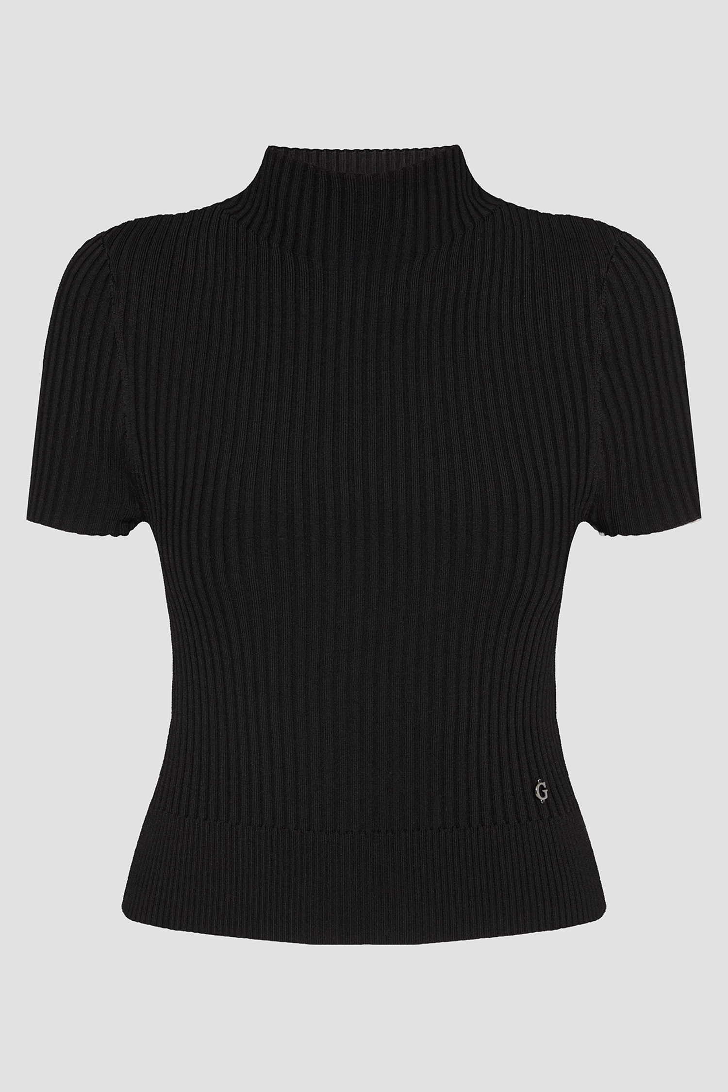 Жіночий чорний гольф Guess W5YR04.Z0040;JBLK