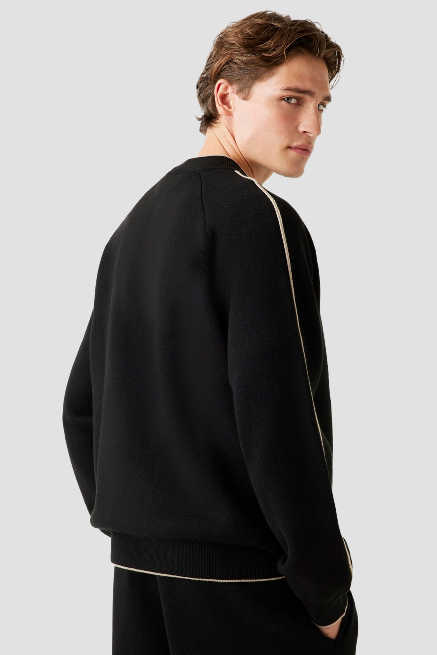 Мужская черная кофта на молнии Guess Z5BQ11.Z0960;JBLK