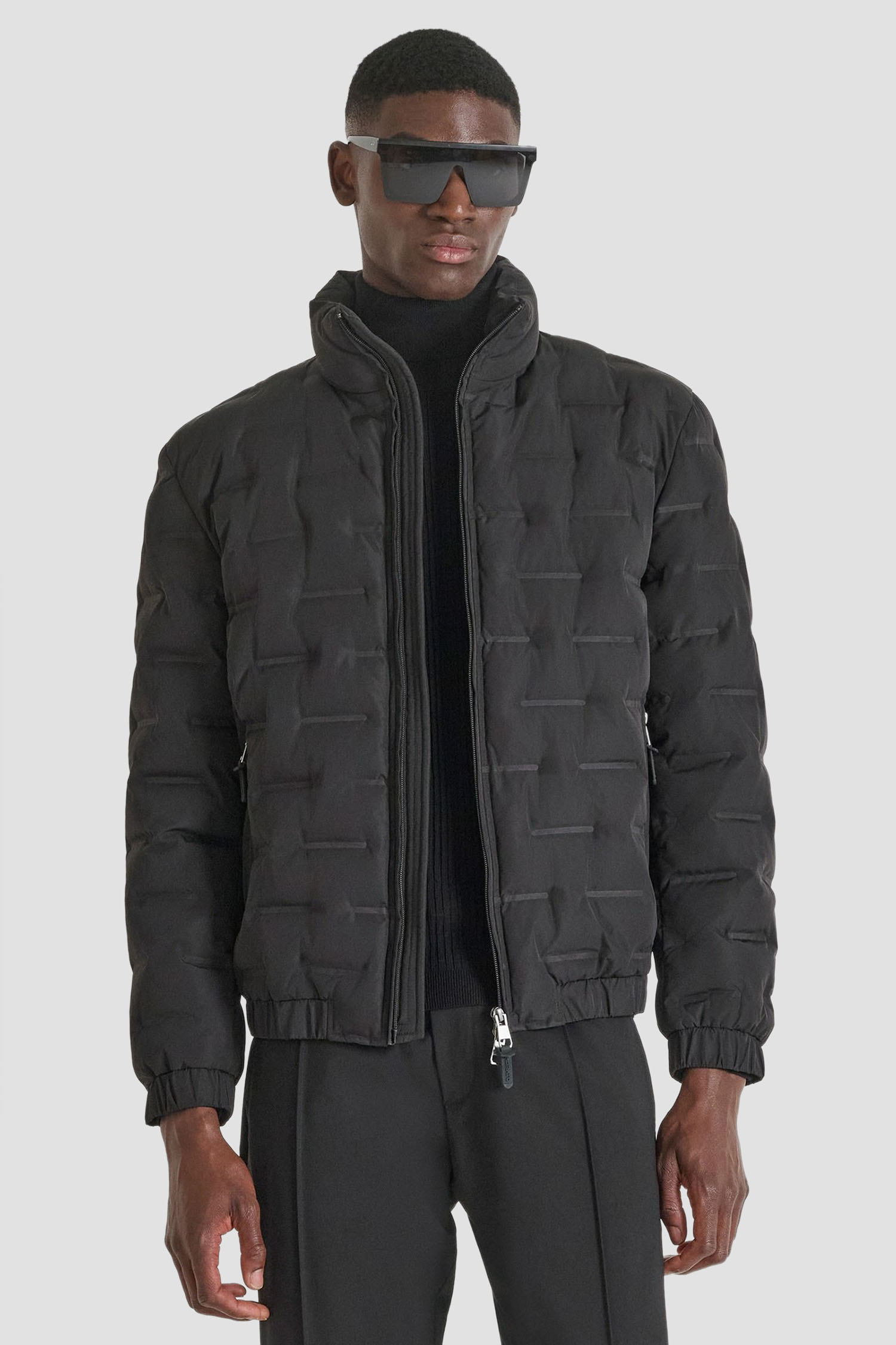 Мужская черная куртка Antony Morato MMCO00953.FA600299;9000