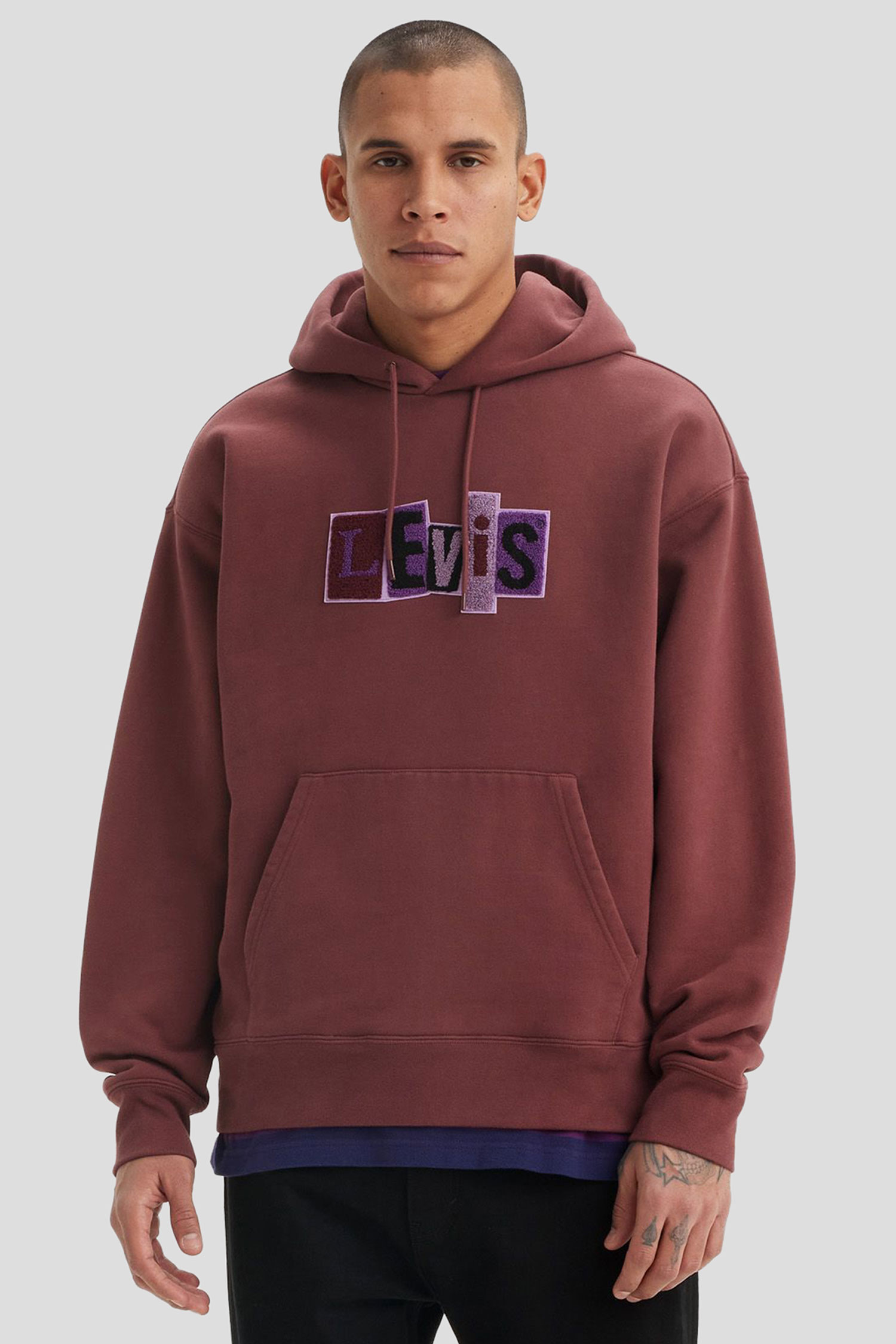 Чоловіче теракотове худі Levi’s® A1008;0012