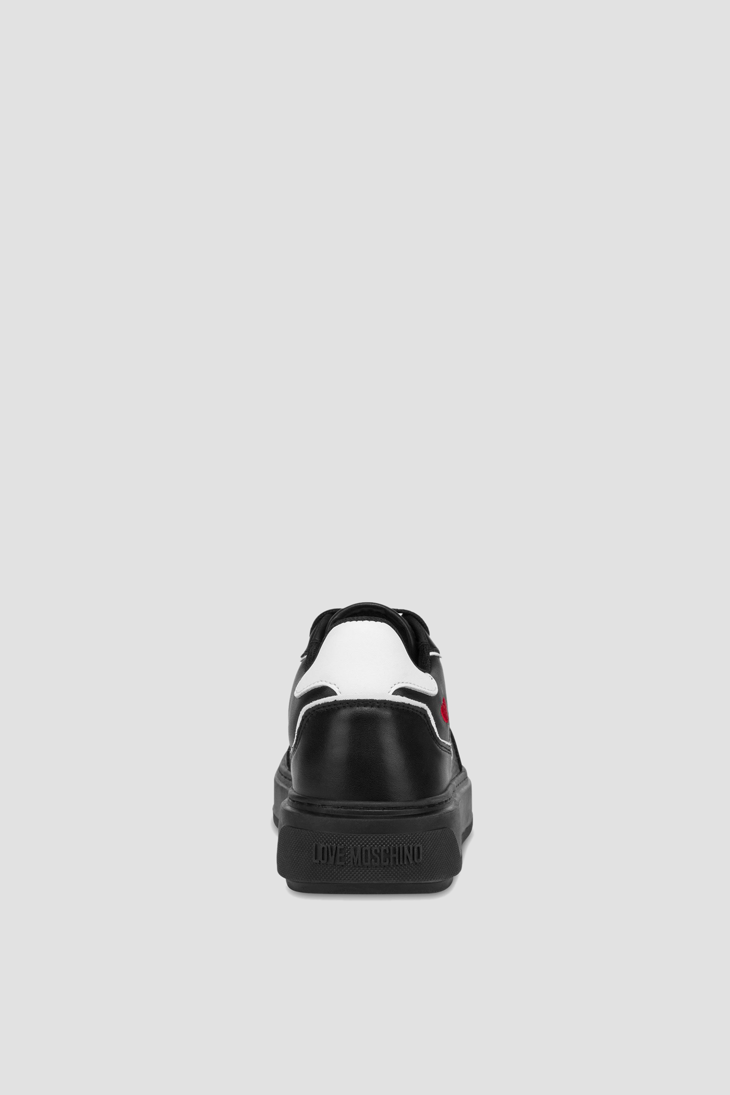 Жіночі чорні шкіряні снікерси Moschino JA15144G1L.JC1;00A