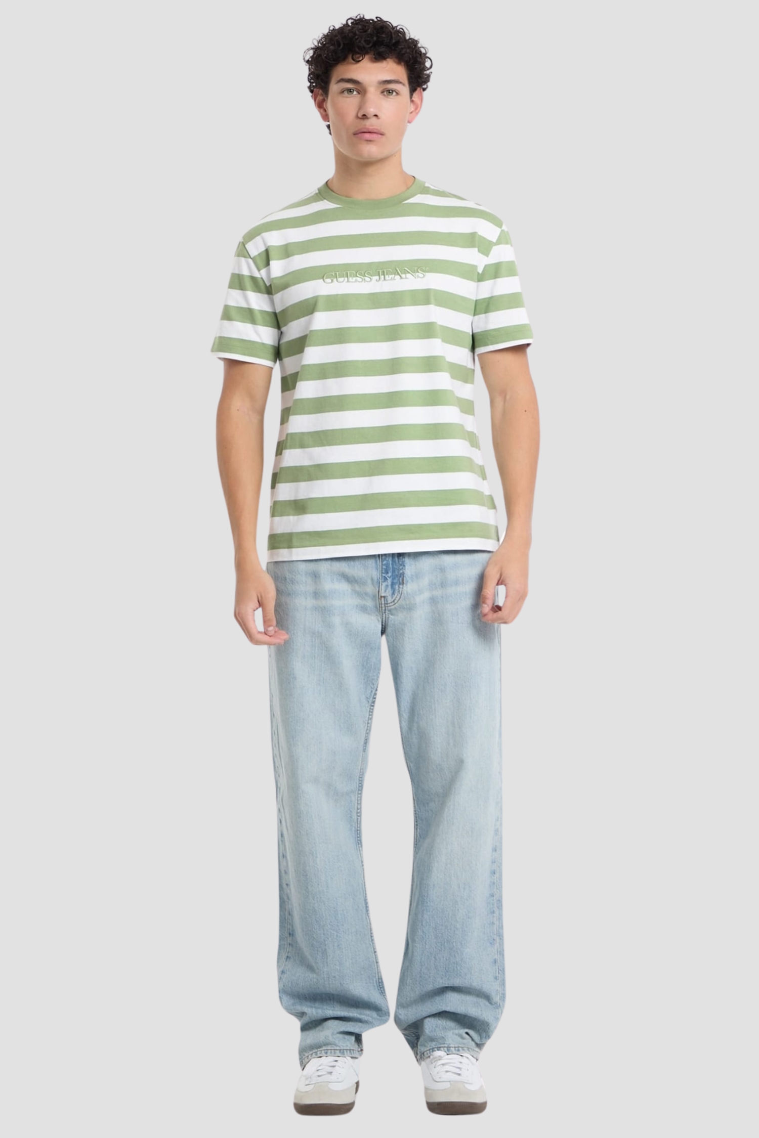 Чоловіча футболка у смужку Guess Jeans M4YI84.K9XF1;S02Z