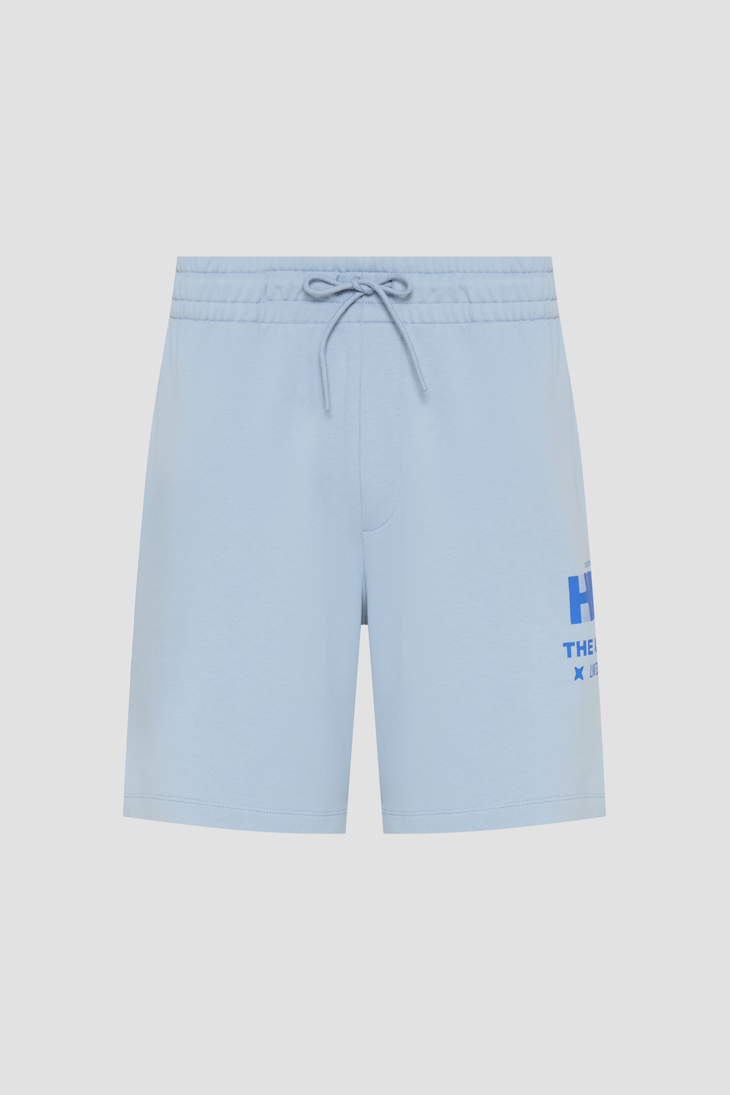 Чоловічі блакитні шорти HUGO BLUE 50544198;458