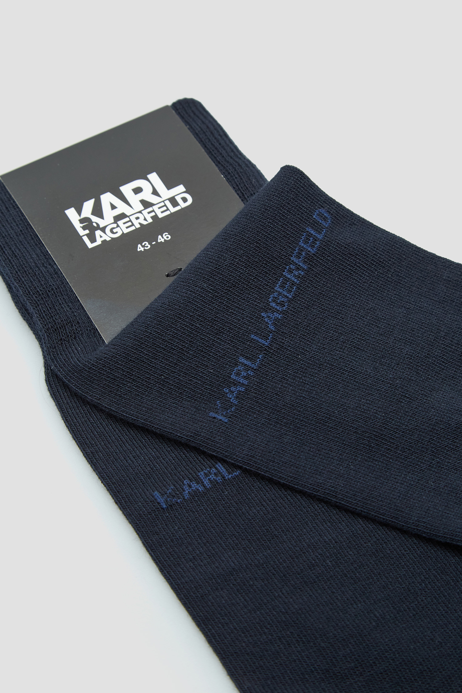 Мужские темно-синие носки Karl Lagerfeld 542102.805501;690