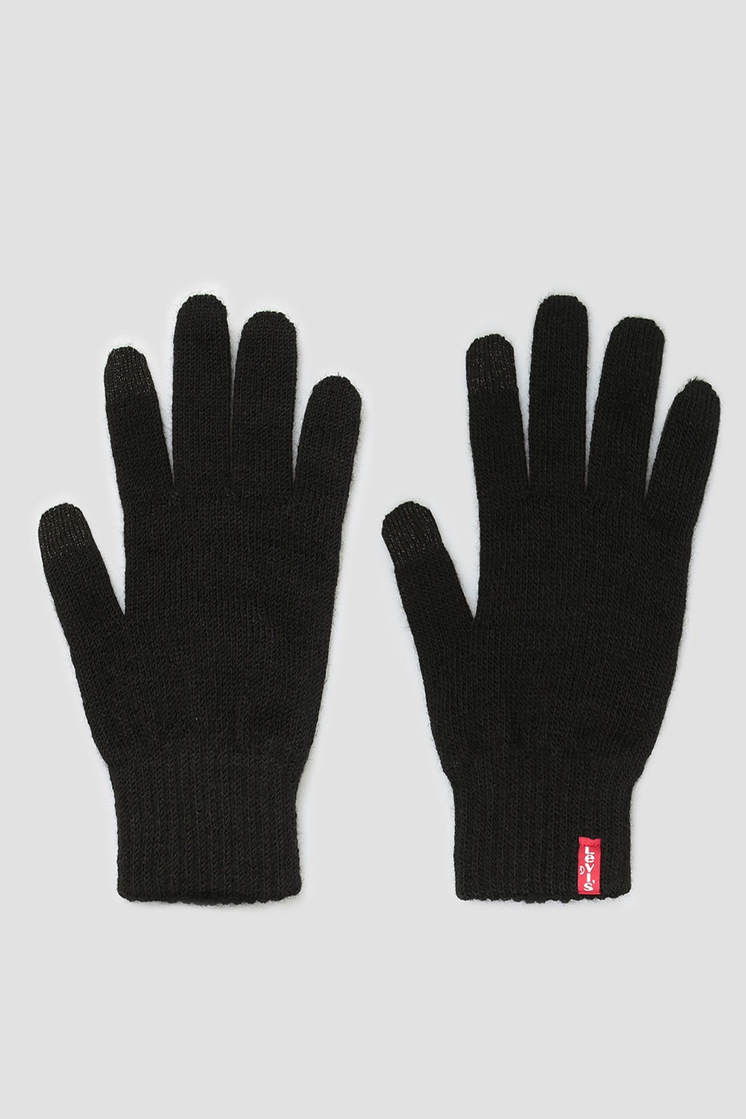 Женские черные перчатки Levi’s® 224687;20.59