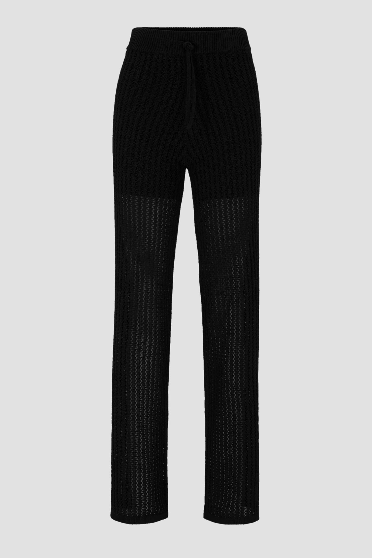 Женские черные брюки HUGO 50486881;001