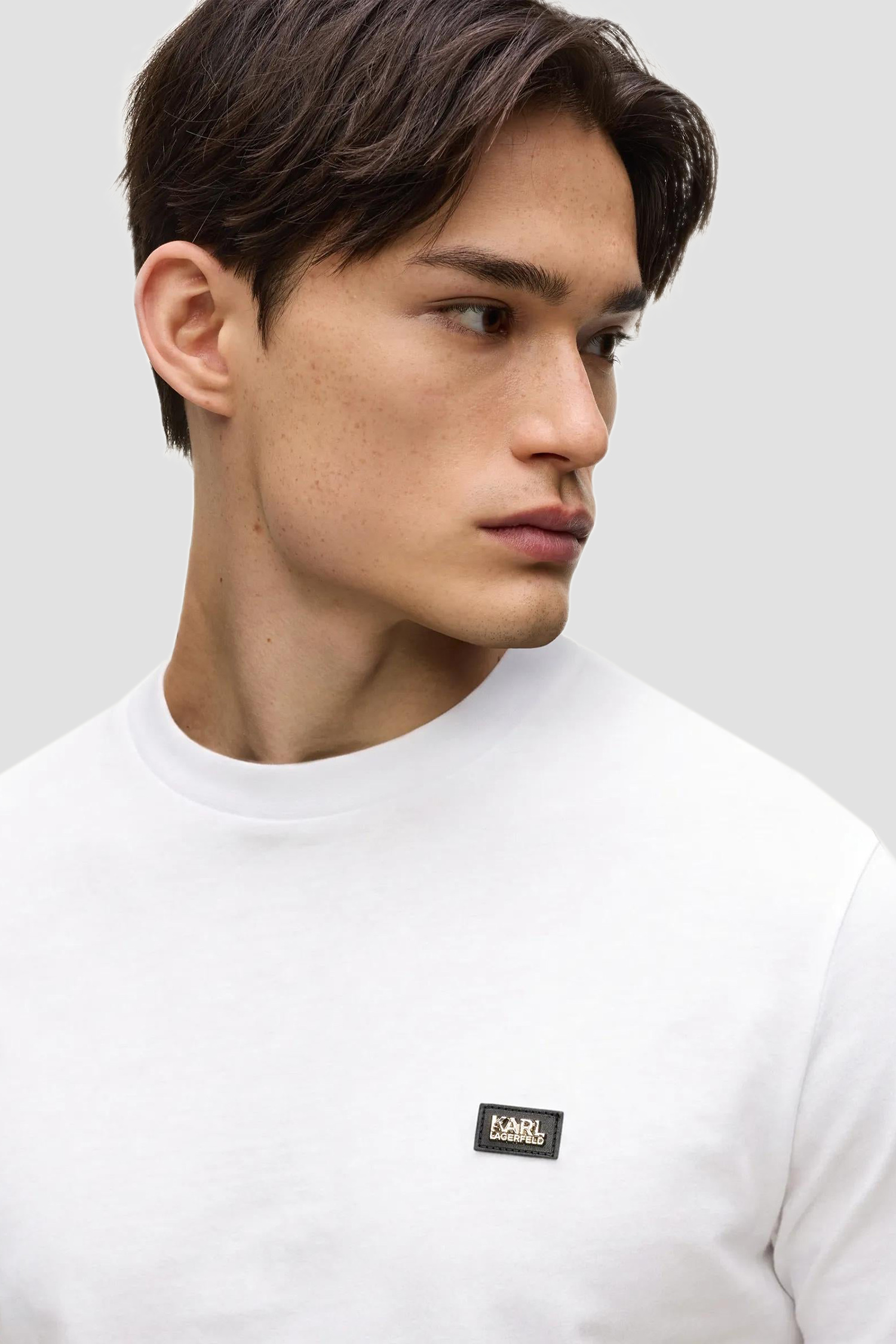 Мужская белая футболка Karl Lagerfeld 562235.755052;10
