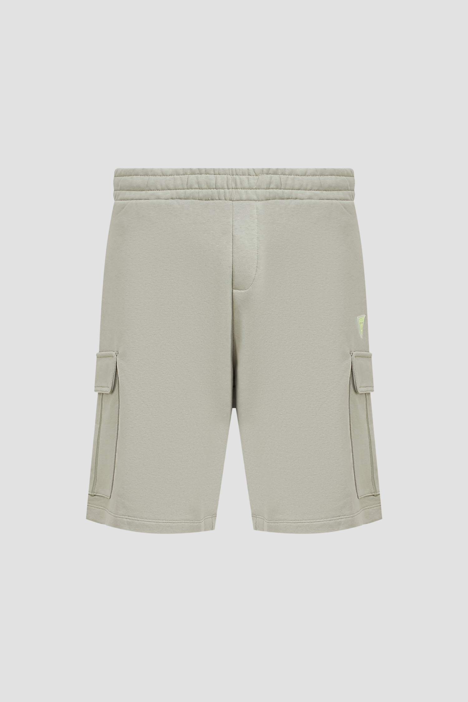 Мужские оливковые шорты Guess Z4GD09.KBK32;A810