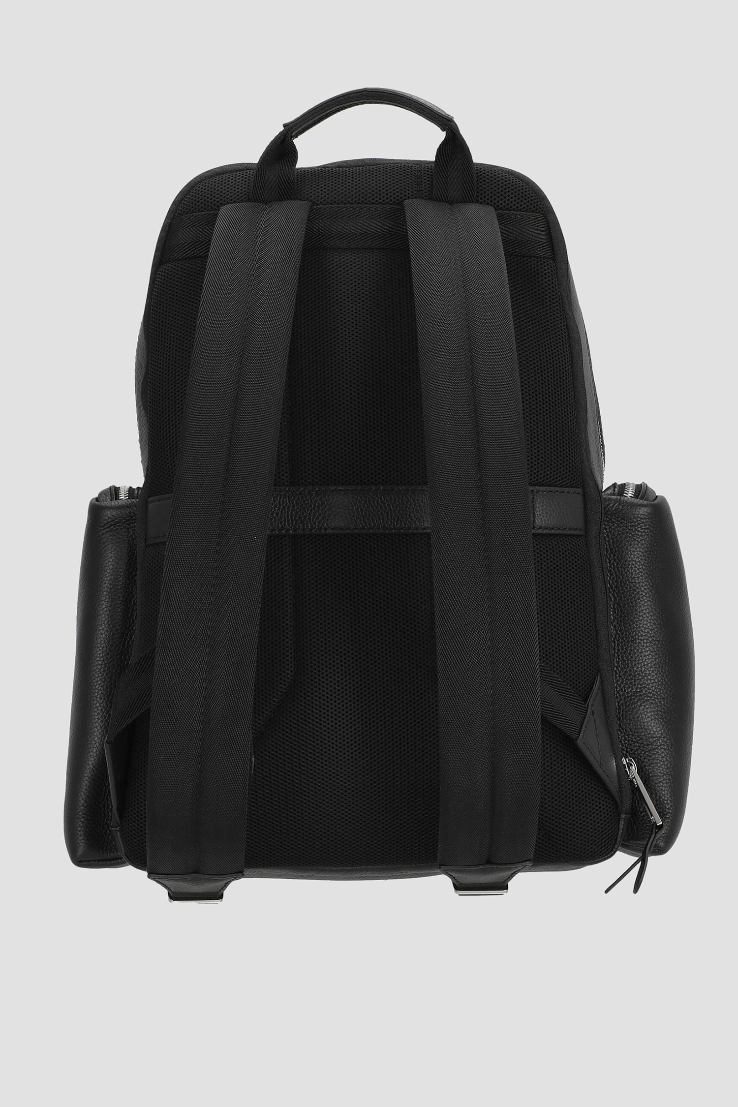 Чоловічий чорний шкіряний рюкзак BOSS 50512793;001