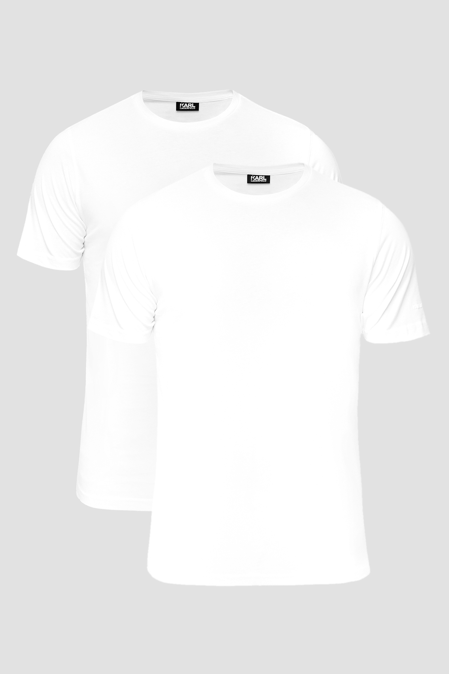 Мужская белая футболка (2 шт) Karl Lagerfeld 500298.765000;10