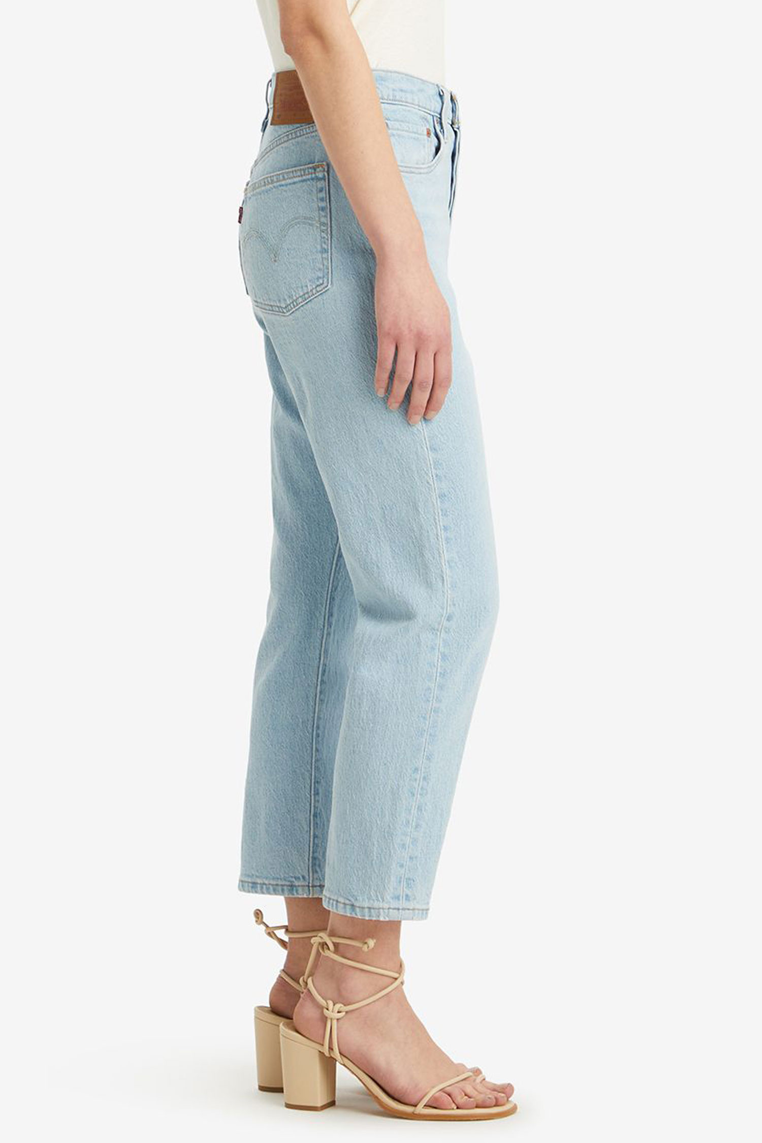 Жіночі блакитні джинси 501® Straight Crop Levi’s® 36200;0326