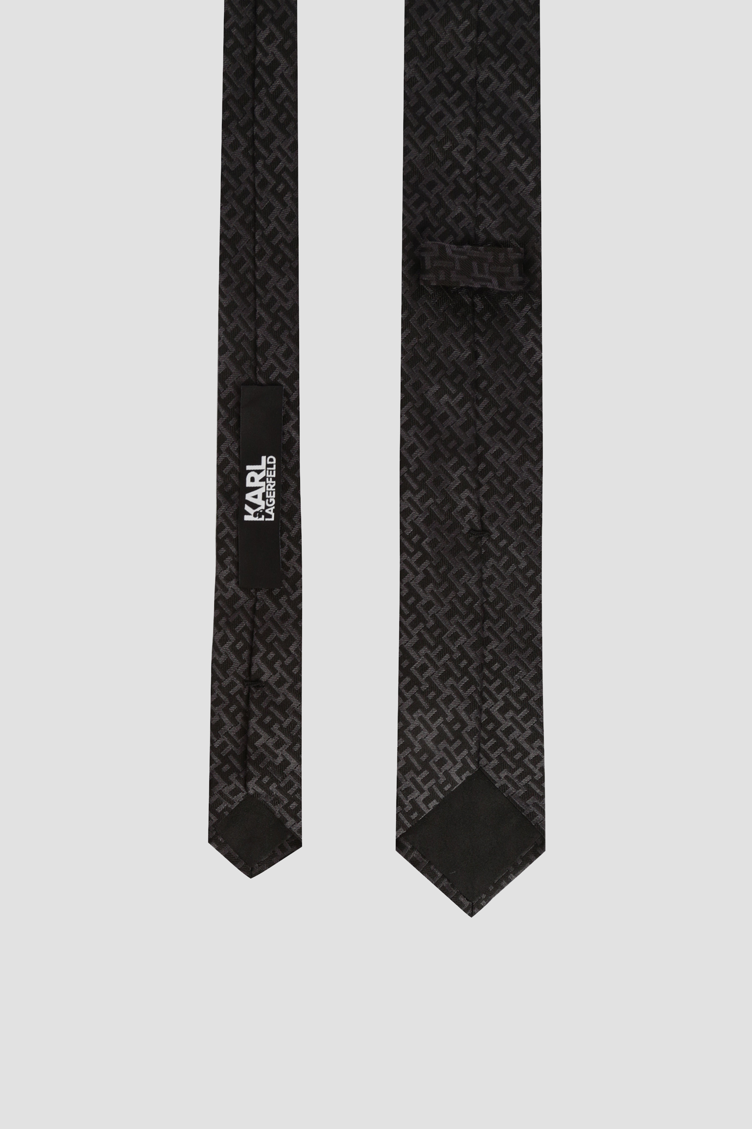 Чоловіча сіра краватка Karl Lagerfeld 592163.805100;970