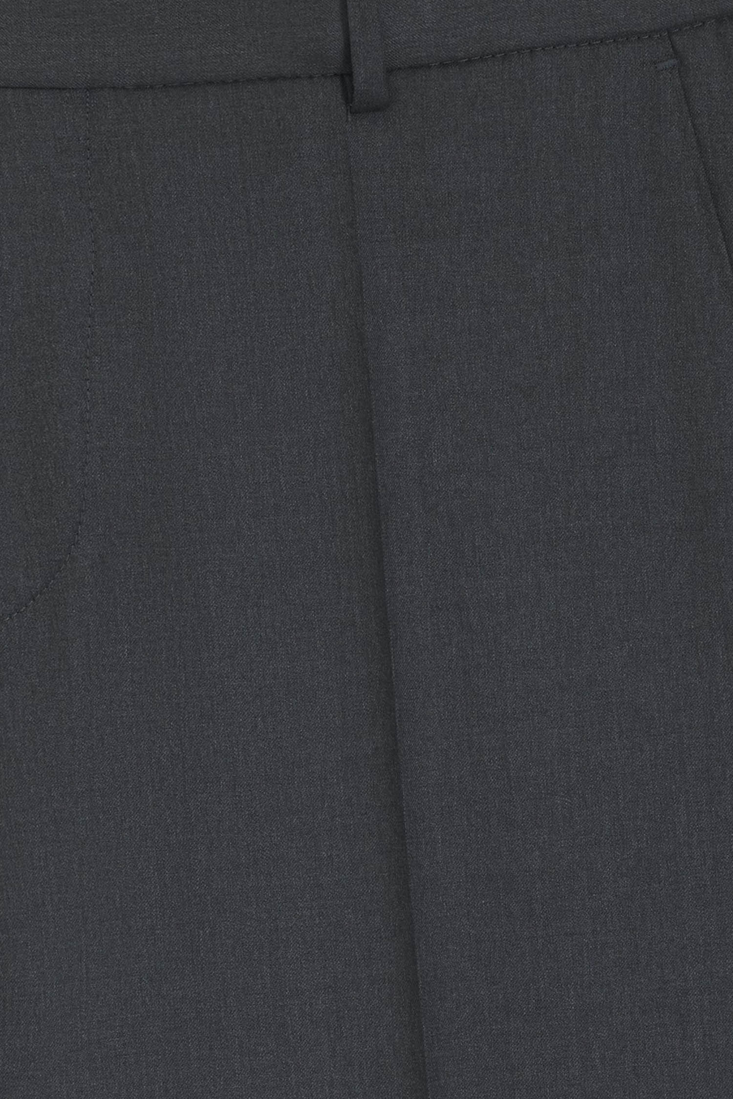 Чоловічі сірі вовняні брюки BOSS 50469174;021