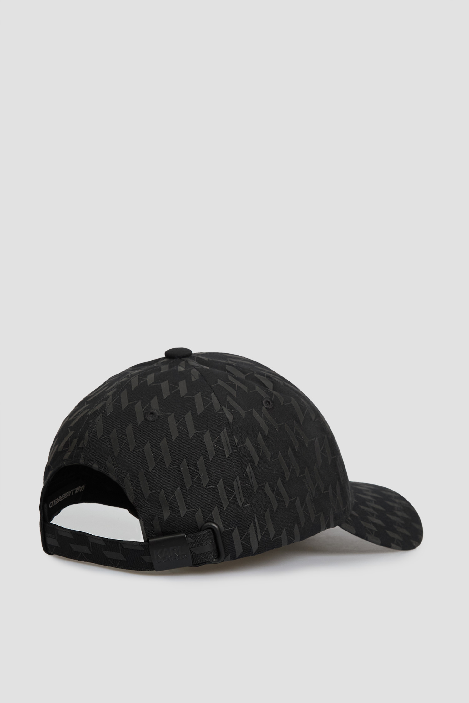 Мужская черная кепка с узором Karl Lagerfeld 553123.805615;990