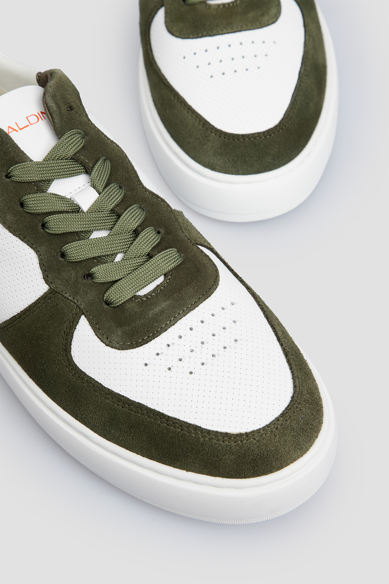 Мужские кожаные сникерсы BALDININI U4E901T1CAMO;5022