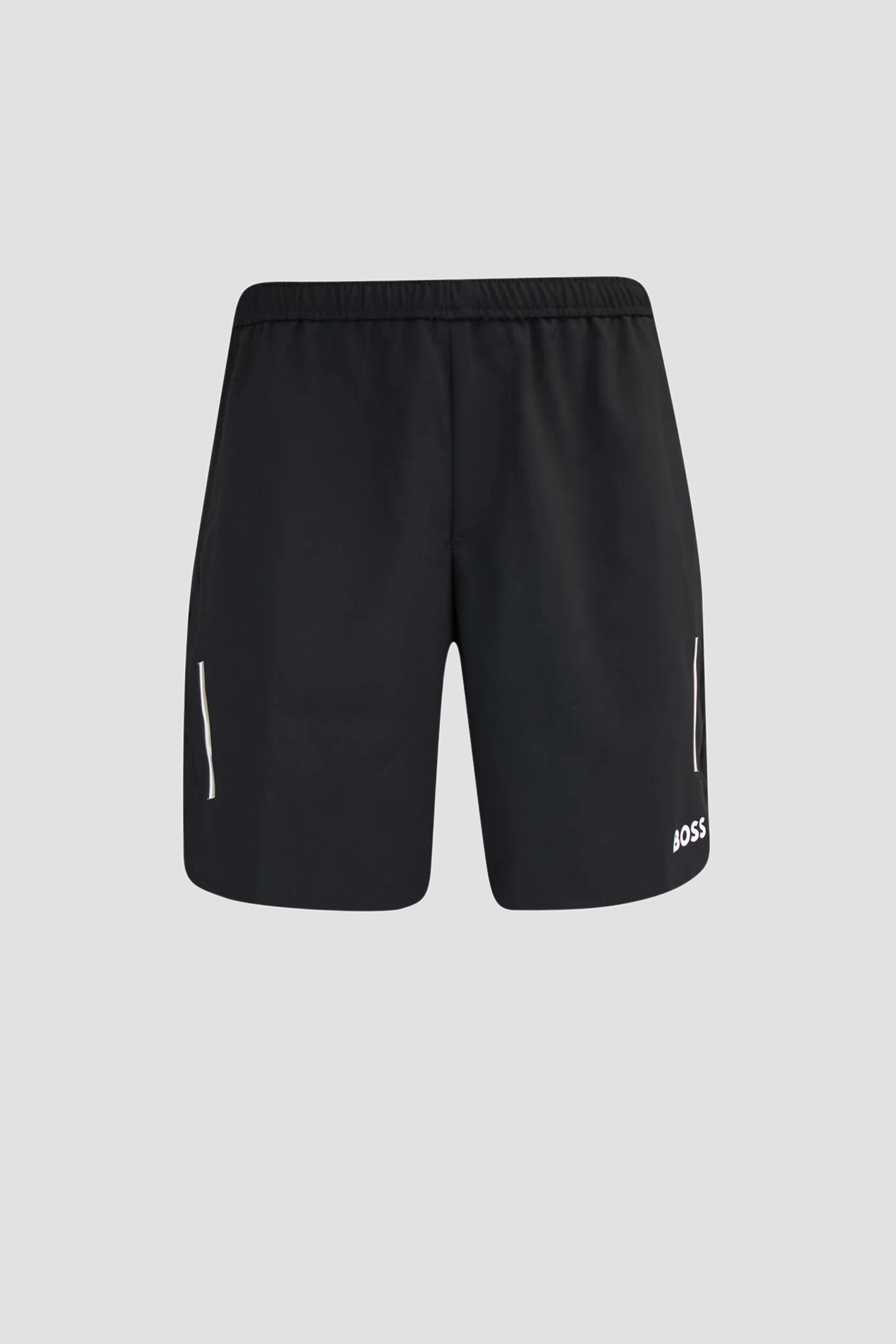 Мужские черные шорты BOSS 50521655;002