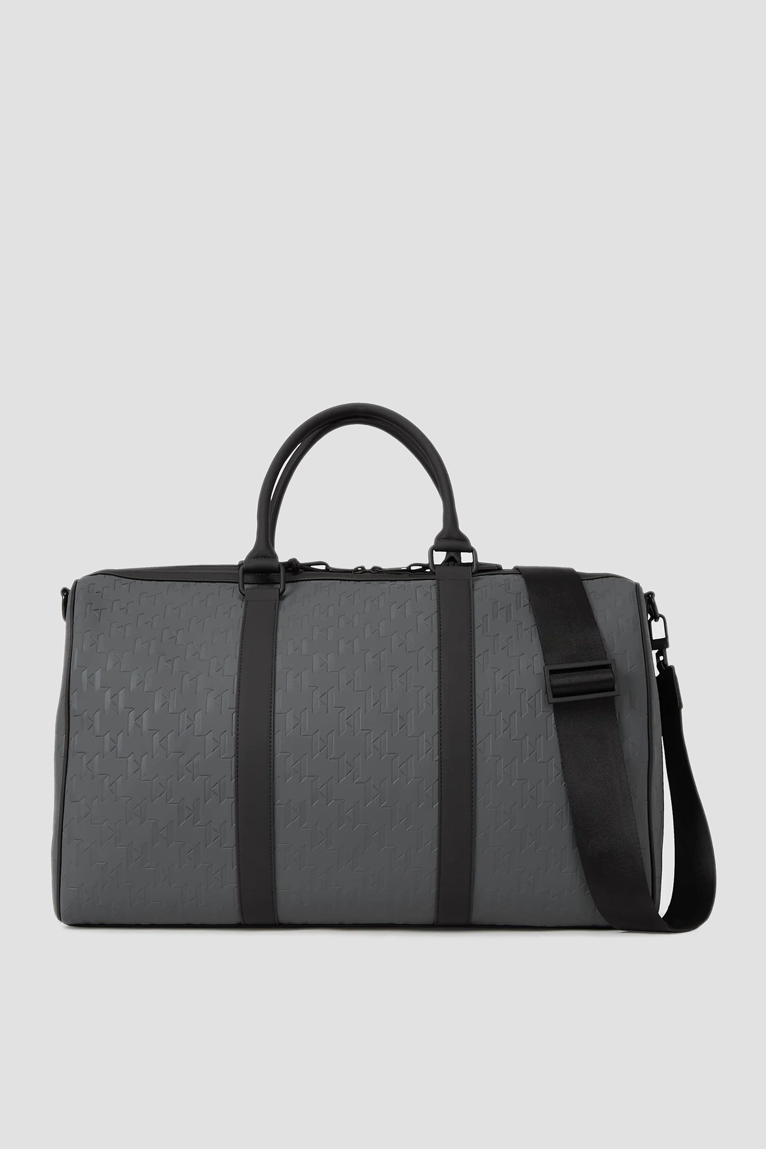 Чоловіча сіра дорожня сумка Karl Lagerfeld A4M30245;1UK