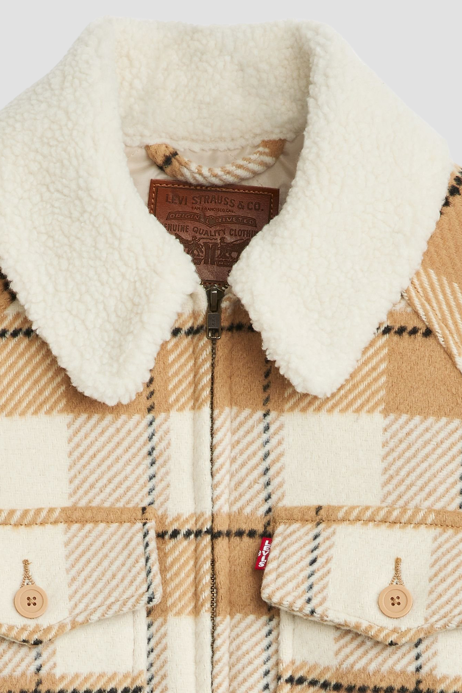 Жіноча картата куртка Levi’s® A9369;0000