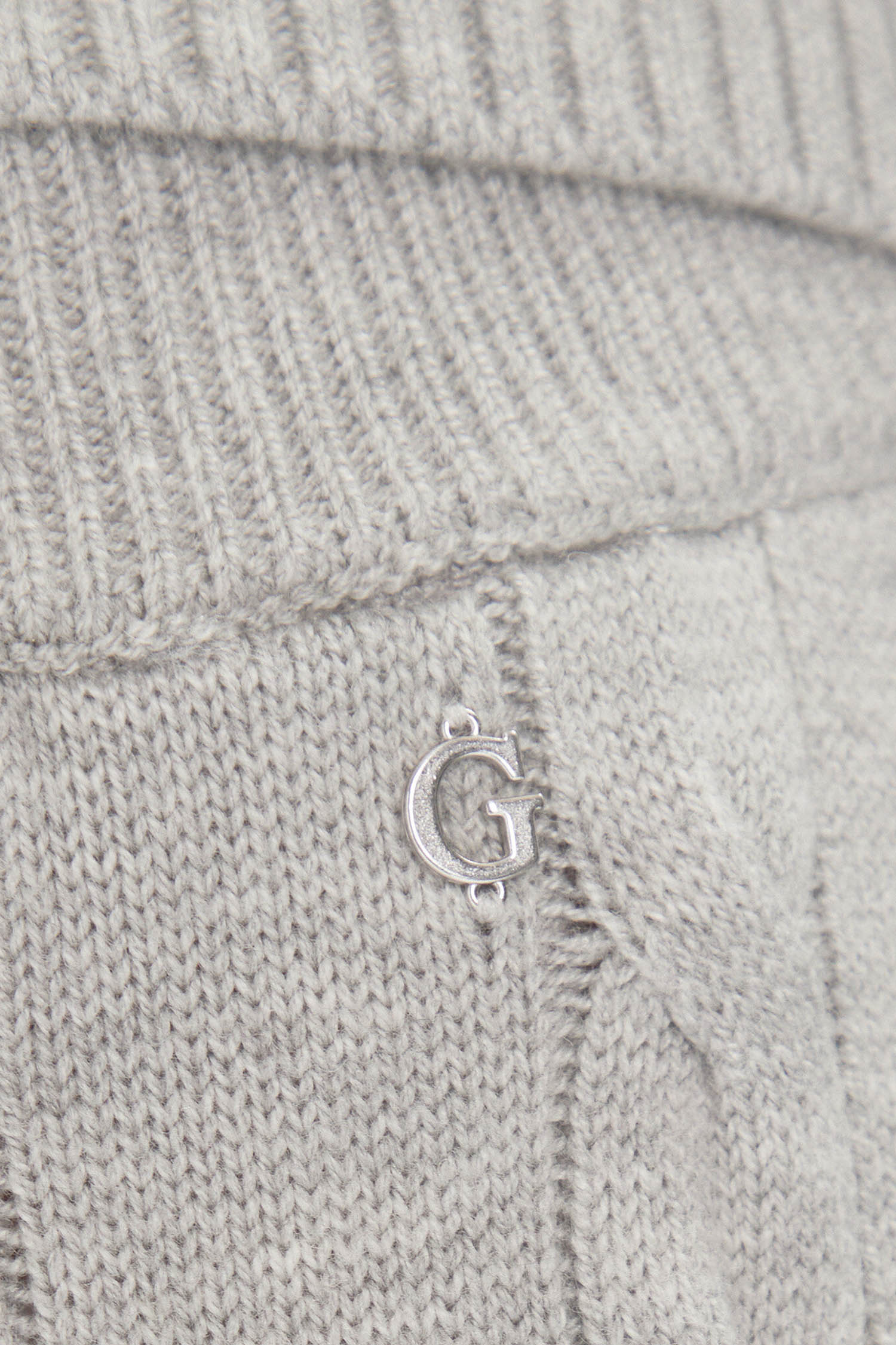Женские серые брюки Guess W5BB52.Z1192;LMGY