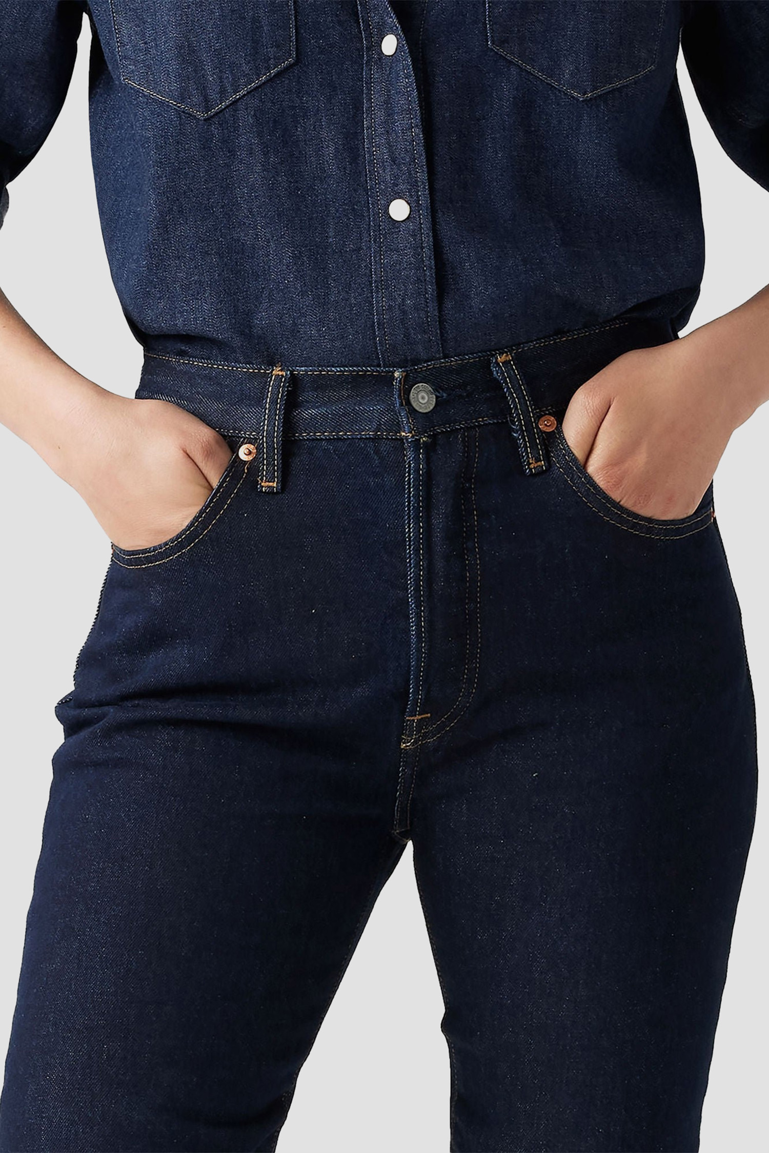 Женские темно-синие джинсы 501® Original Levi’s® 12501;0384