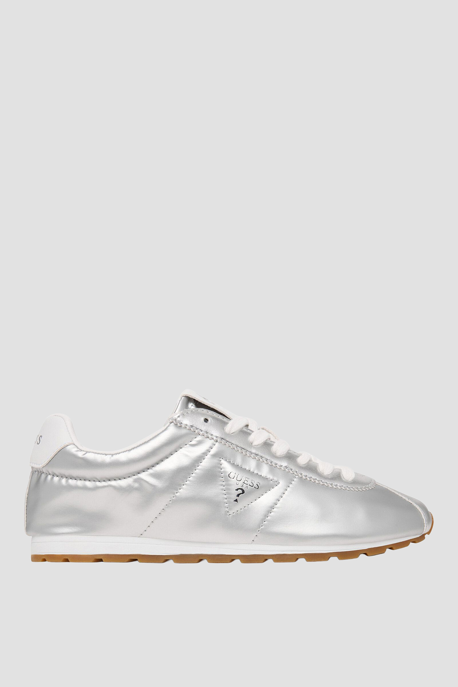 Женские серебристые кроссовки Guess FLPTH2.FAM12;SILVE