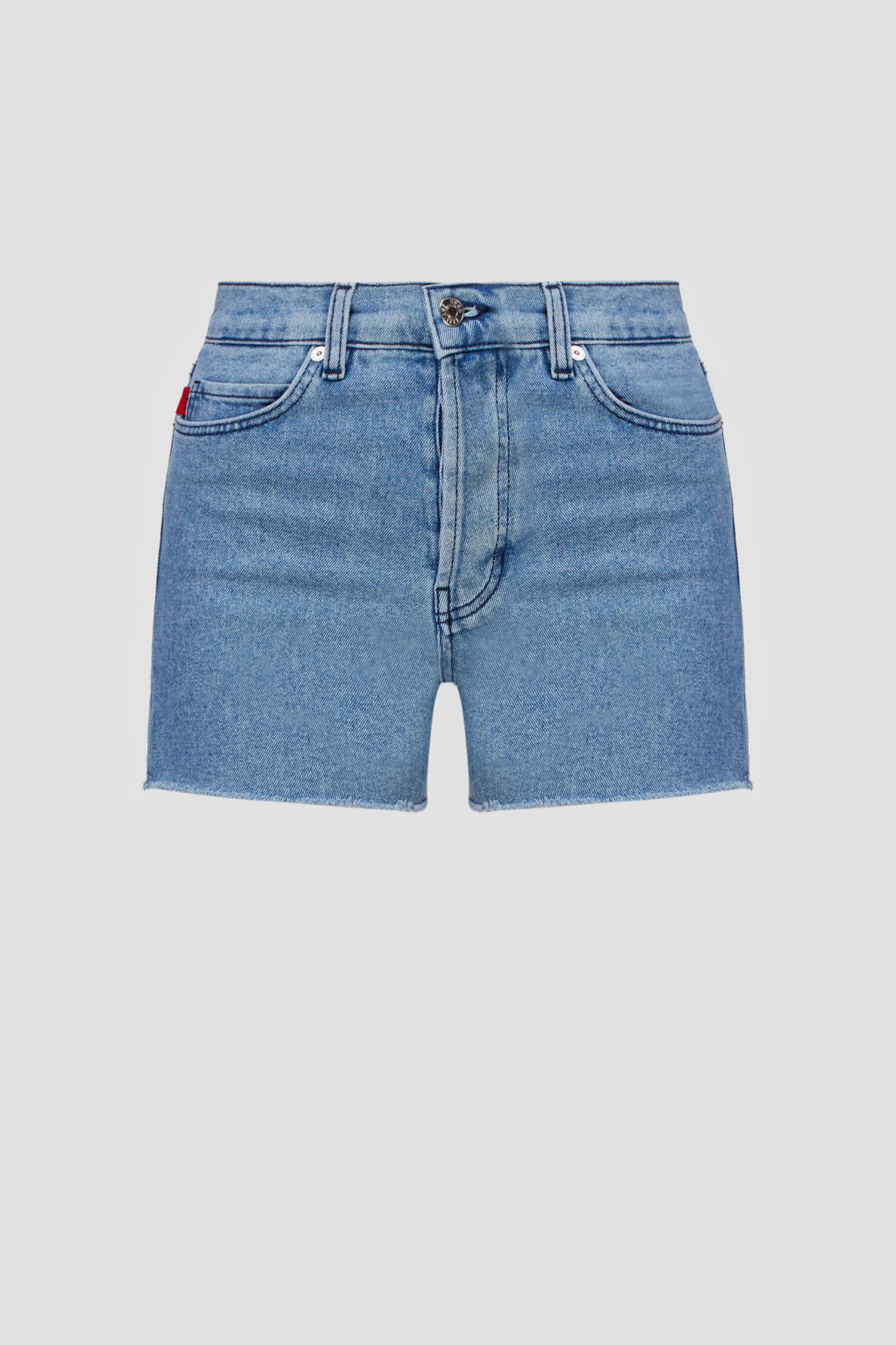 Жіночі блакитні джинсові шорти HUGO 50466851;440