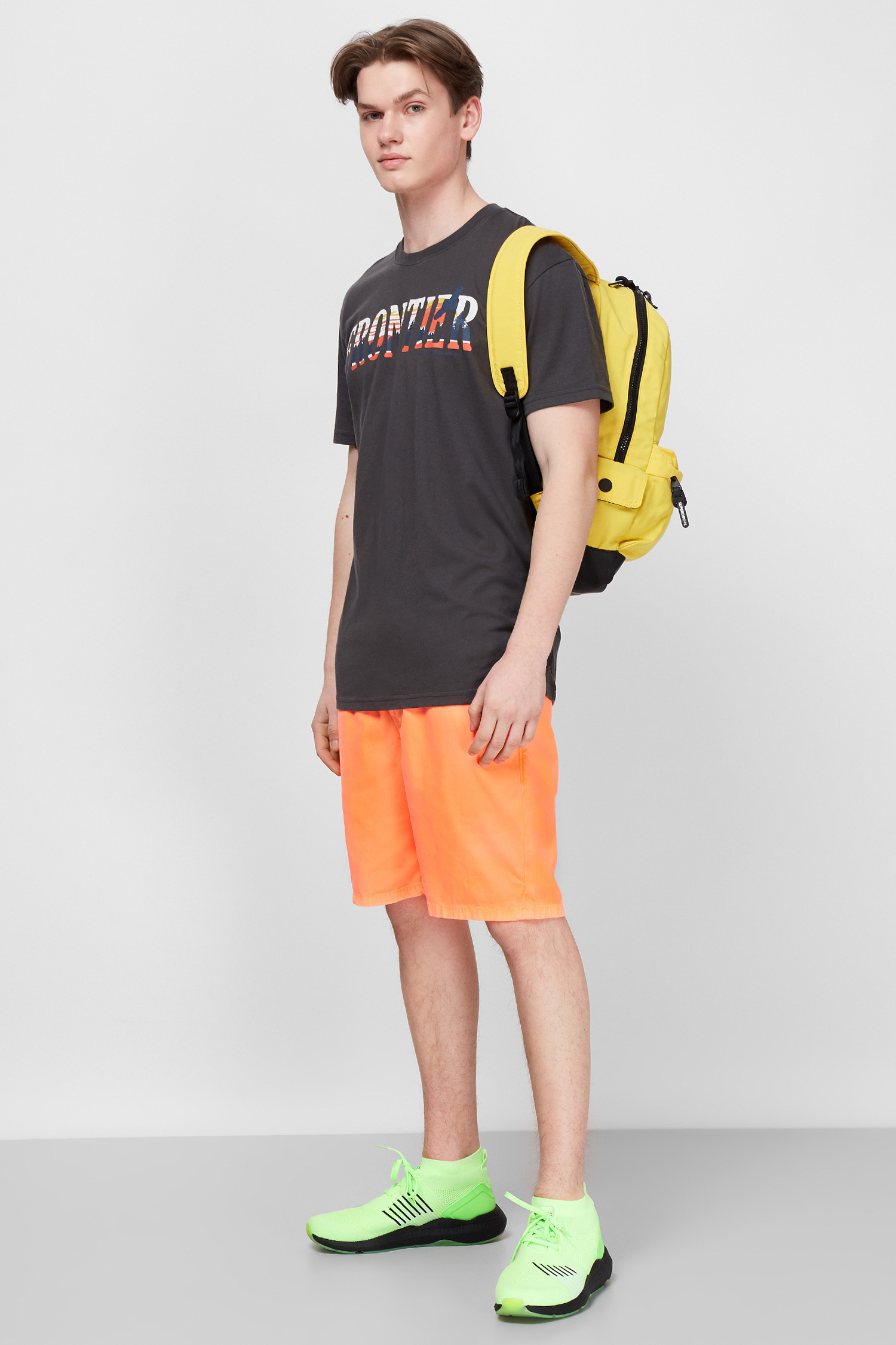 Оранжевые шорты для парней SuperDry M7110017A;MMF