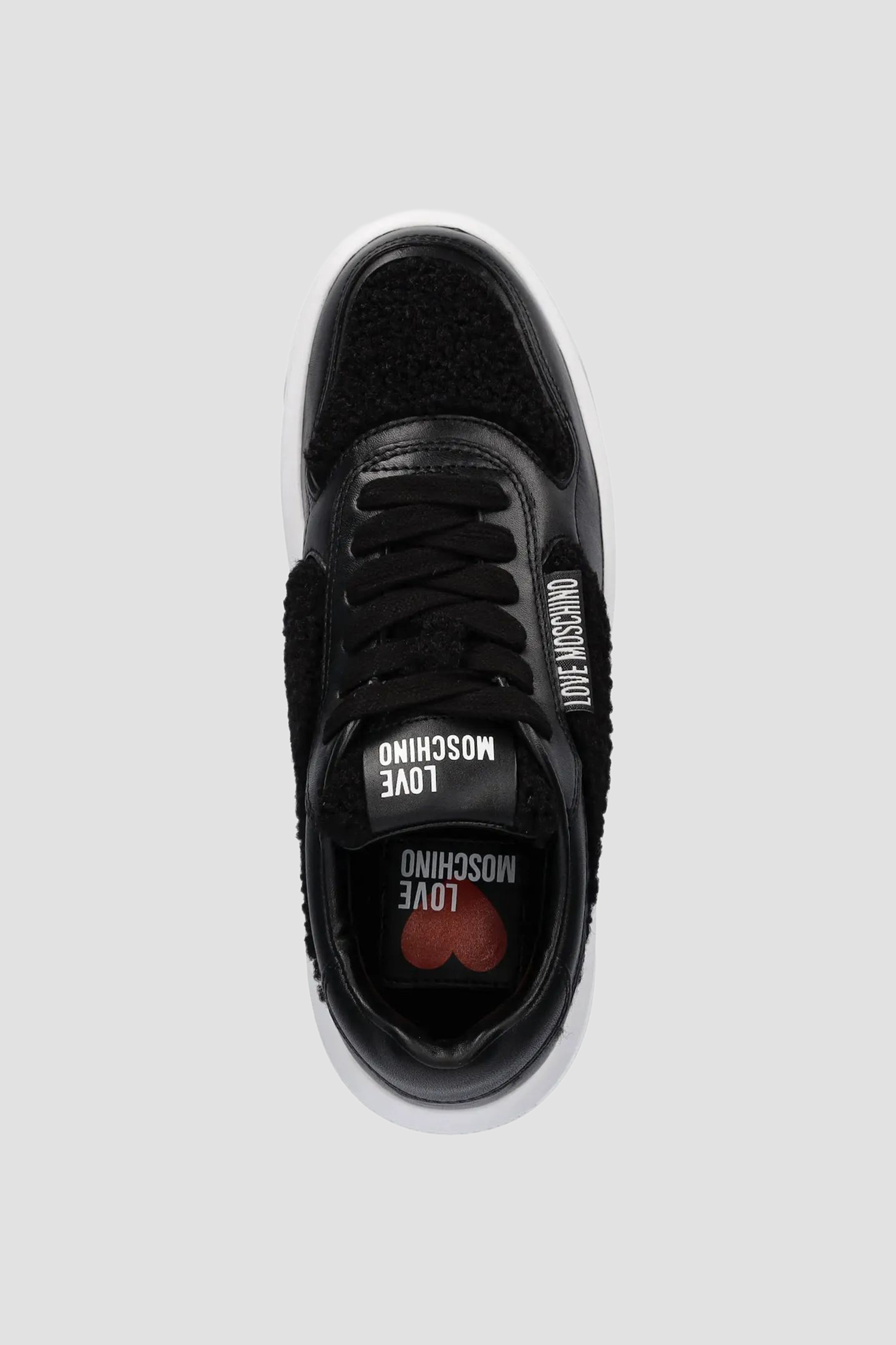 Женские черные сникерсы Moschino JA15295H0N.JU1;00A