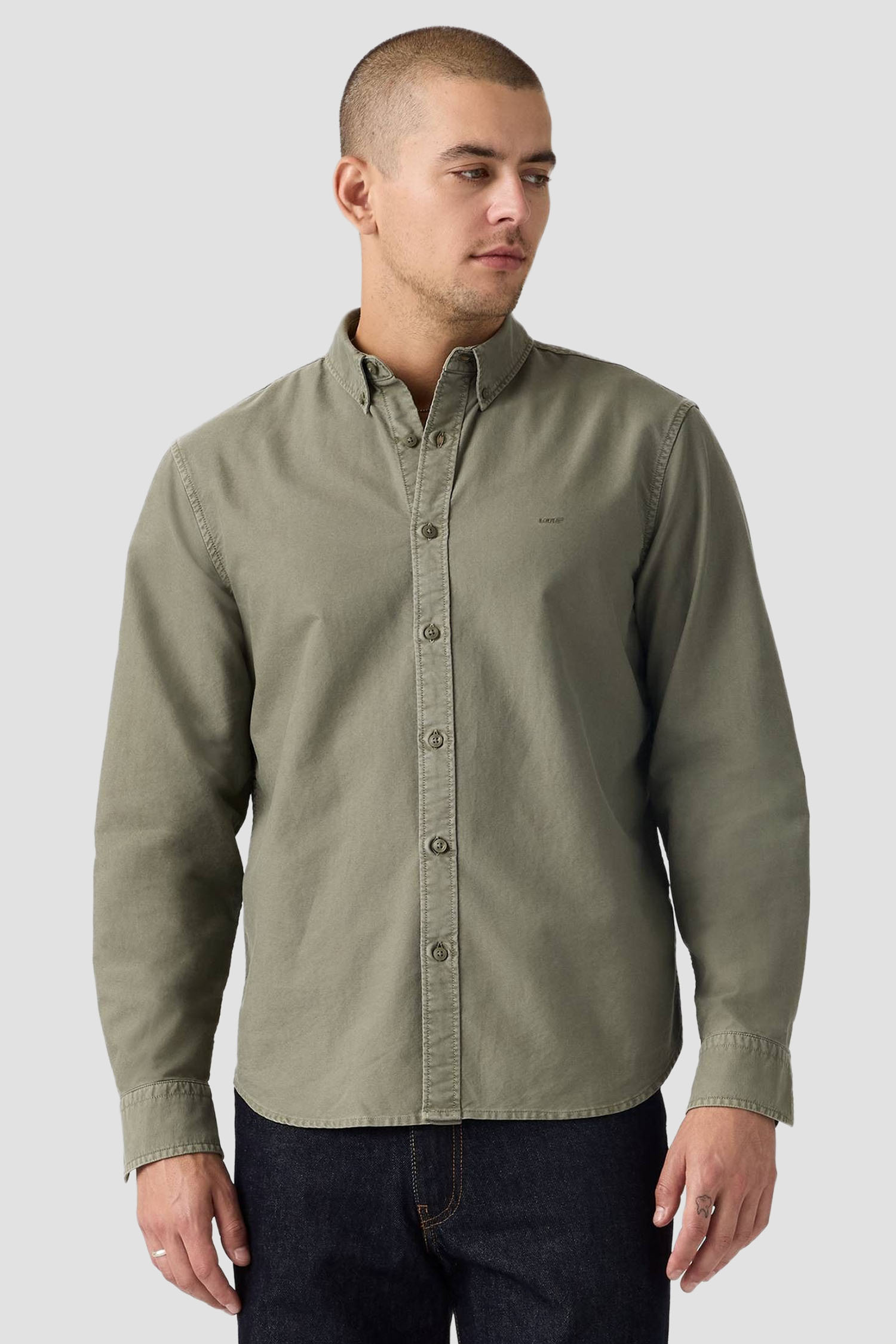 Чоловіча оливкова сорочка Levi’s® A7210;0053
