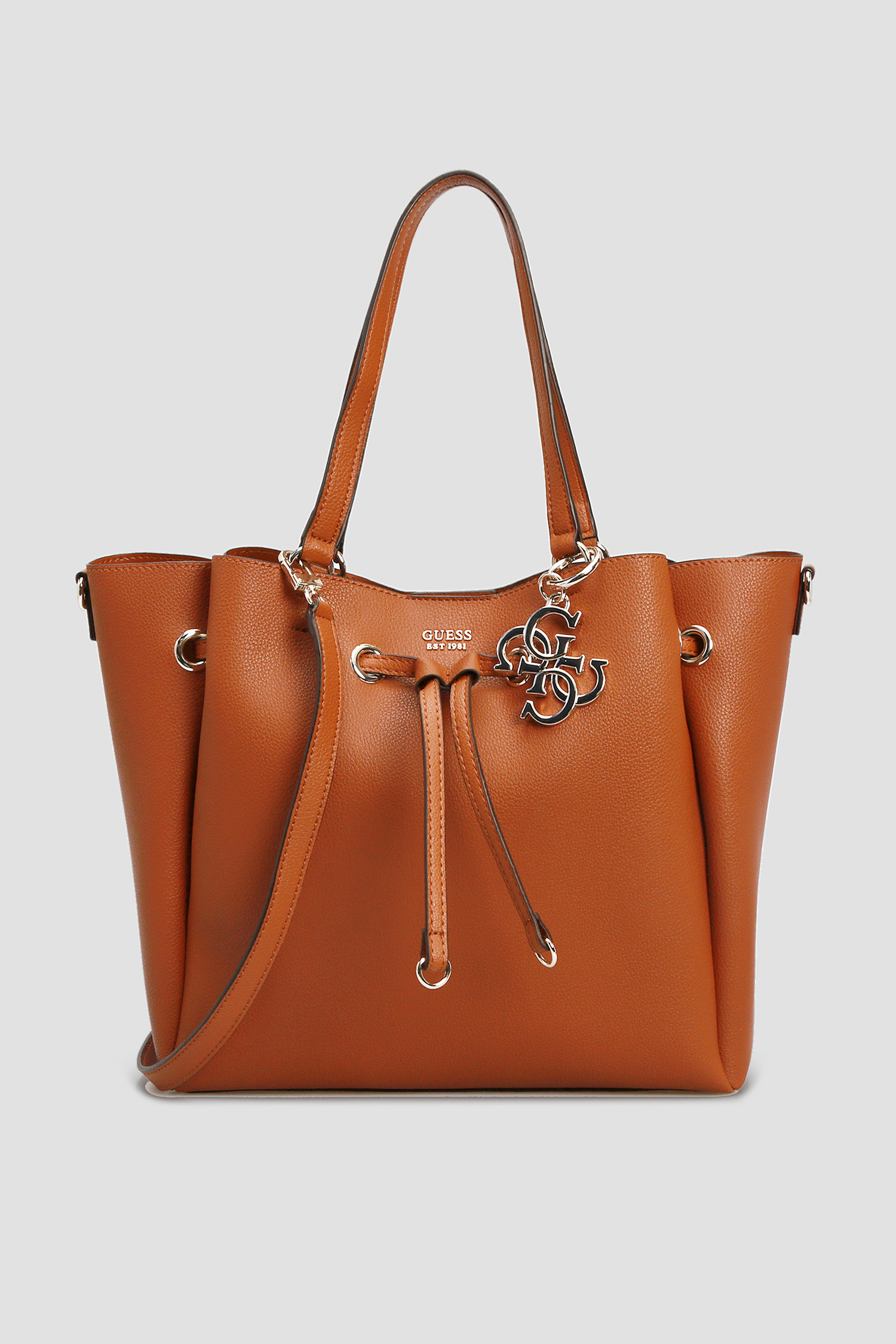 Жіноча коричнева сумка Guess HWAG68.53310;COG