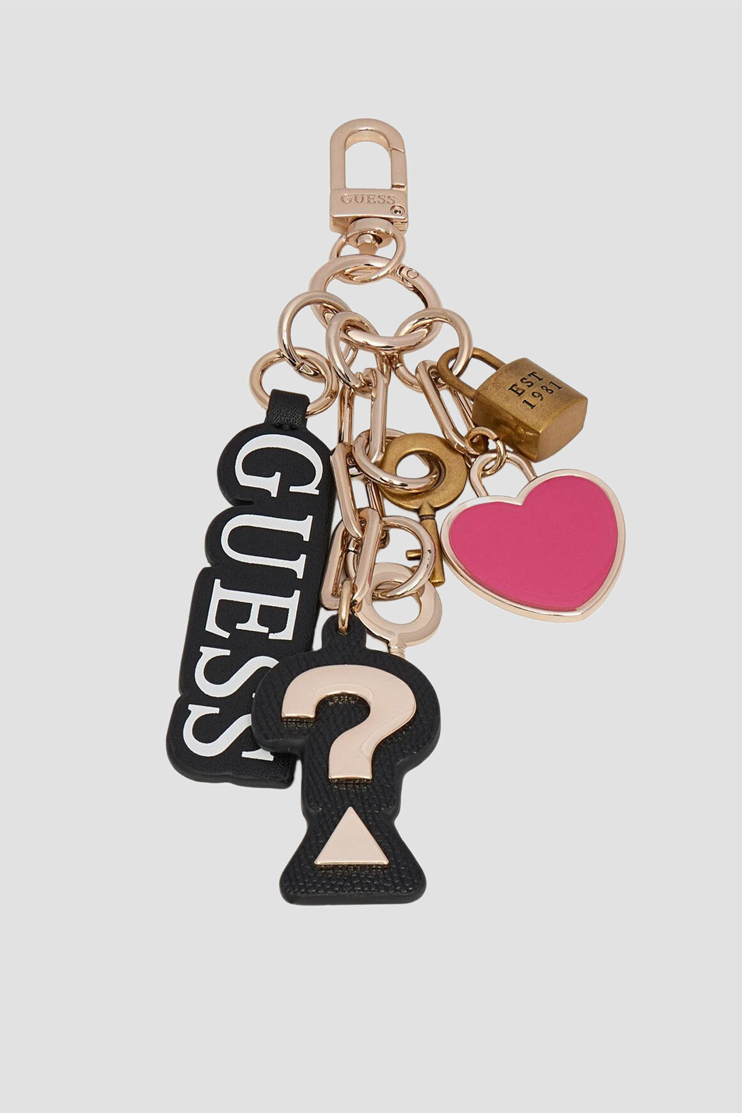 Жіночий золотистий брелок Guess RWM746.01070;MUL