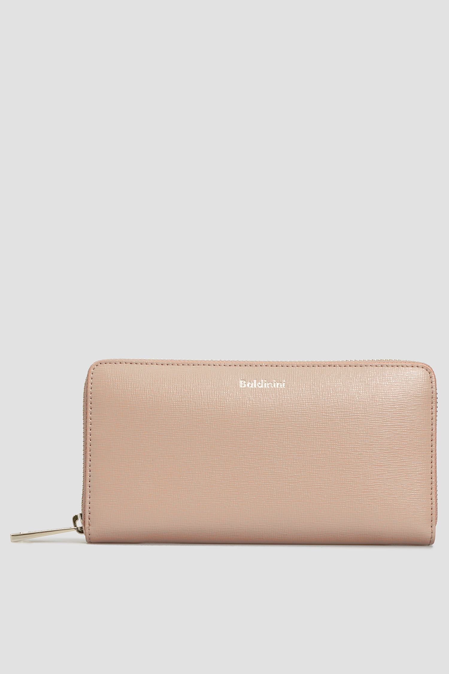 Бежевий шкіряний гаманець для дівчат Baldinini P2B002SAFF;7701