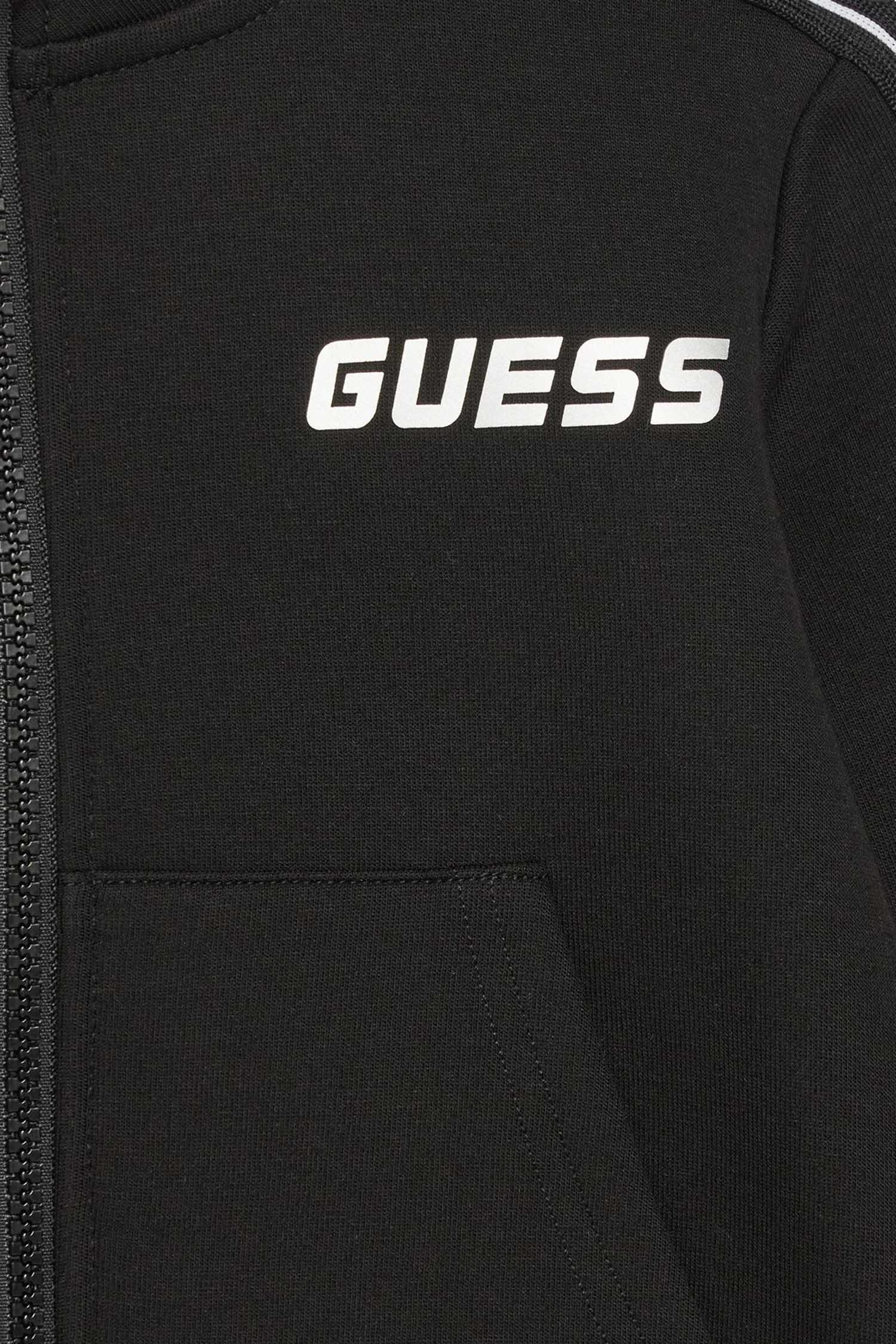 Дитяча чорна спортивна кофта Guess Kids L5GQ08.KB3P2;JBLK