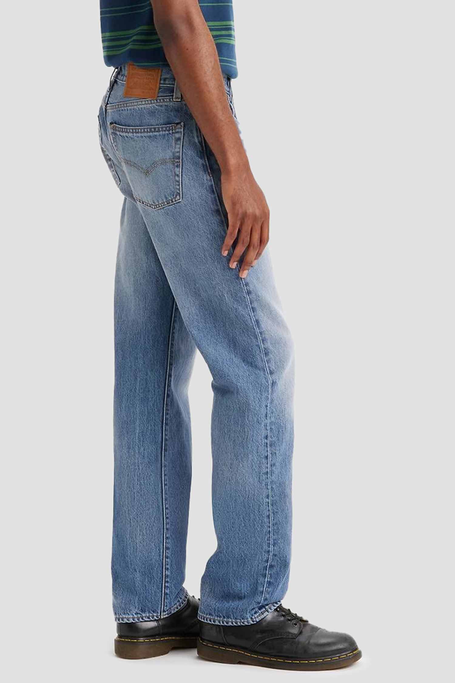Чоловічі сині джинси 555® Relaxed Straight Levi’s® 000LO;0004