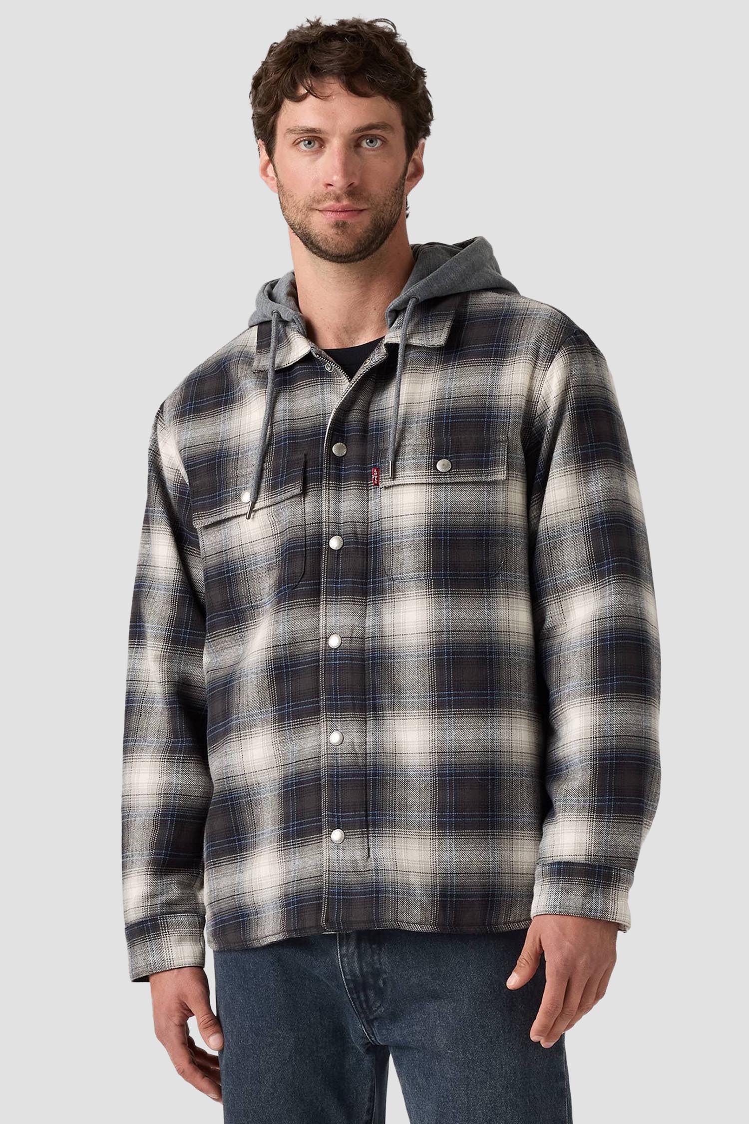 Мужская рубашка-пальто в клетку Levi’s® 003AZ;0002
