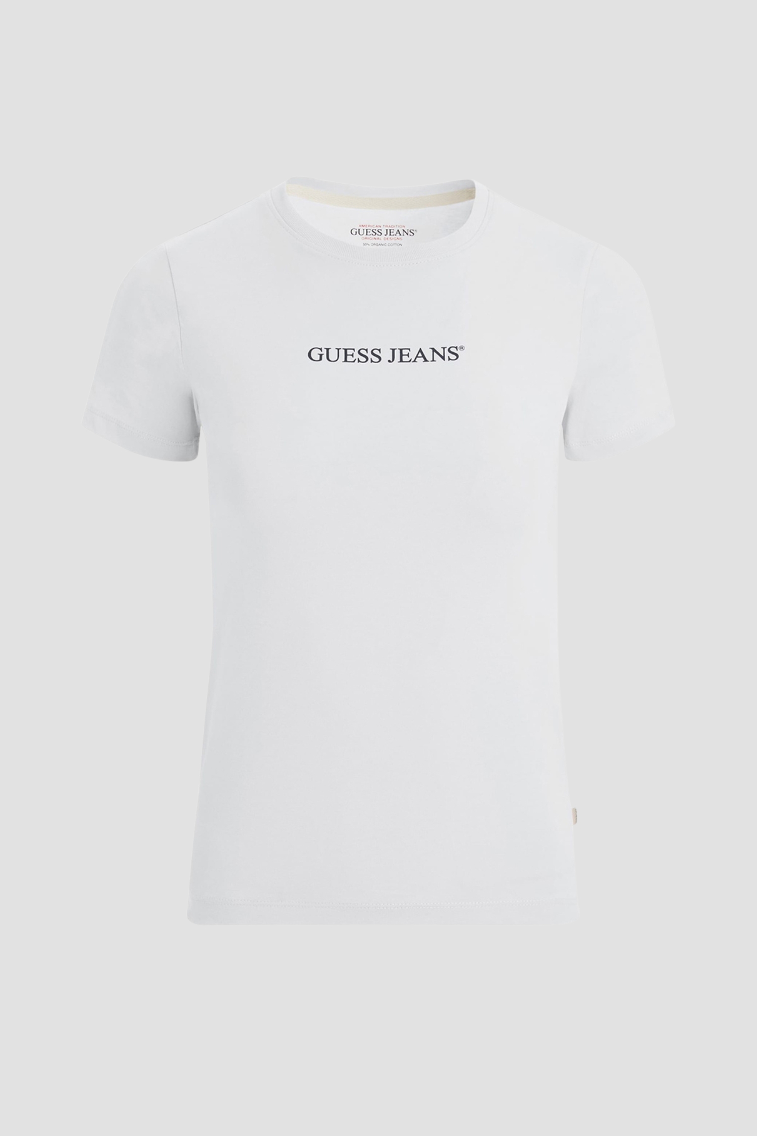 Женская белая футболка Guess Jeans W4YI01.J1314;G011