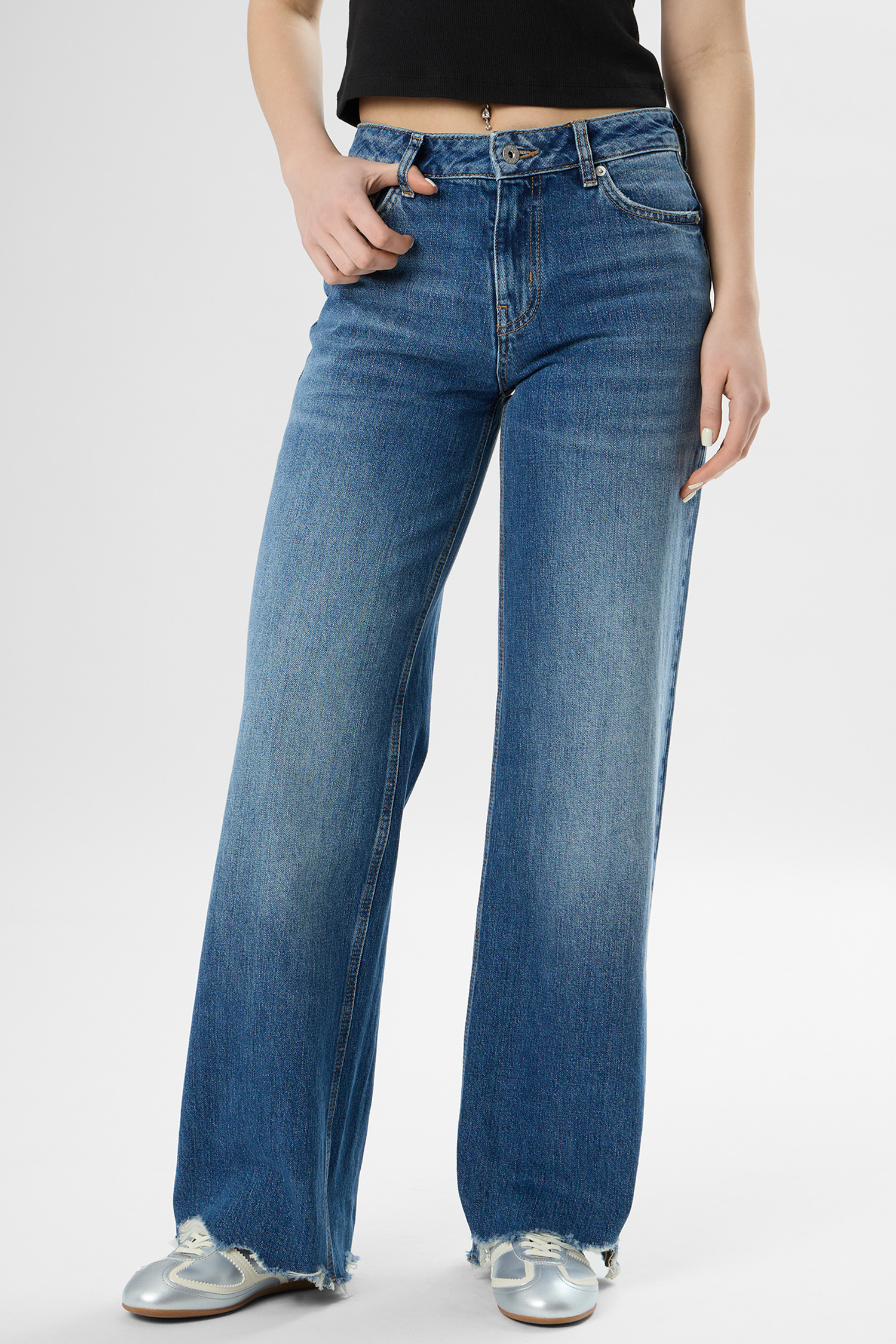 Женские голубые джинсы HUGO BLUE 50553025;422